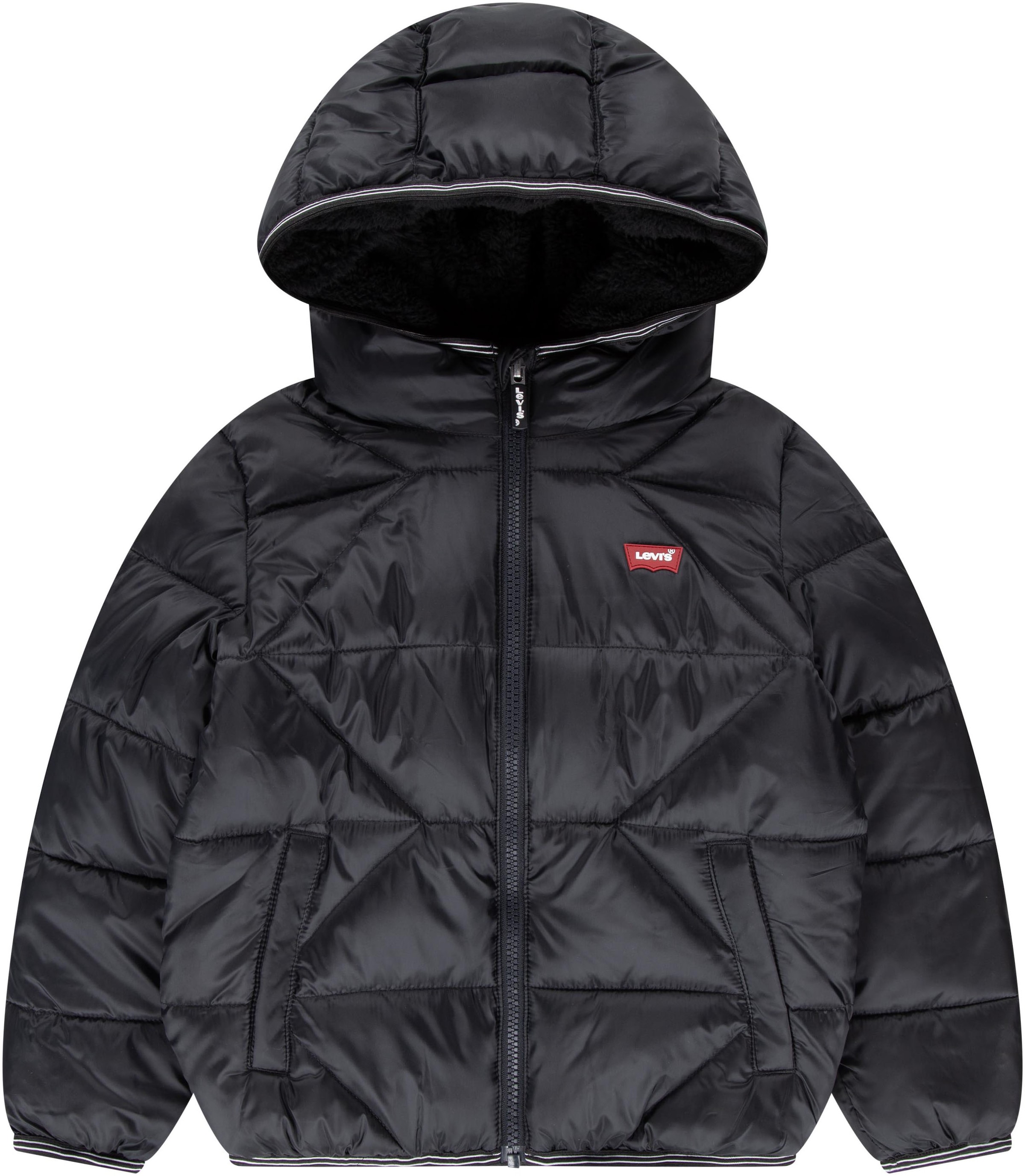 Steppjacke »LVB SHERPA LINED PUFFER JKT«, mit Kapuze, for BOYS mit Kapuze