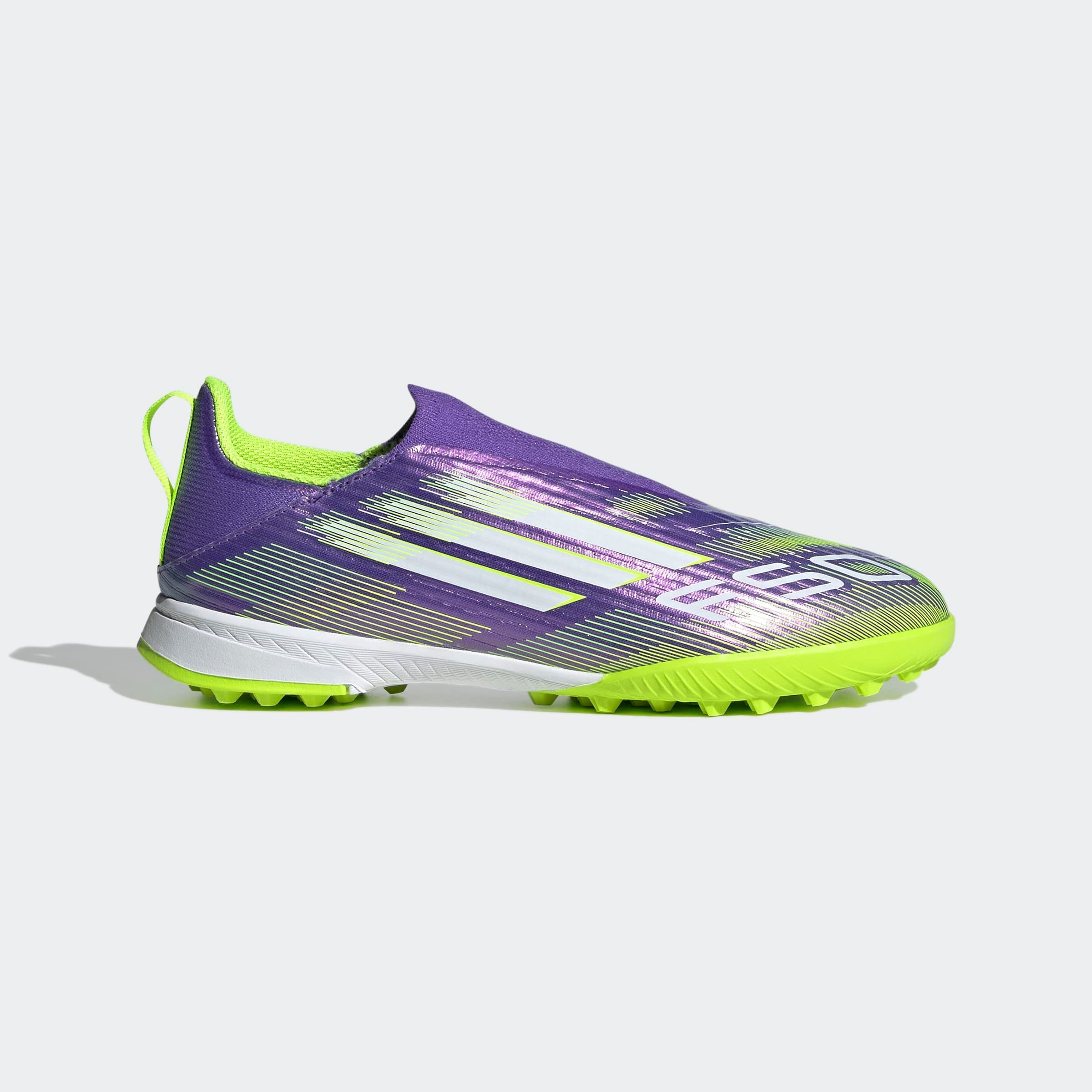 adidas Performance Fussballschuh »F50 LEAGUE LACELESS FIRM/MULTI-GROUND BOOTS KINDER«, geeignet für Rasen- und Kunstrasenplätze
