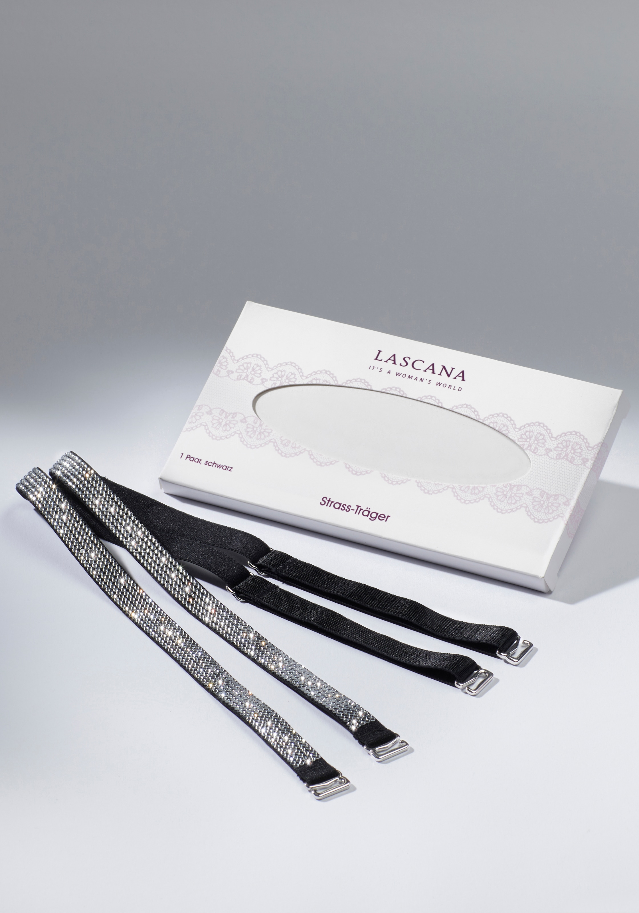 Image of LASCANA BH-Träger mit Strasssteinchen besetzt, zum austauschen