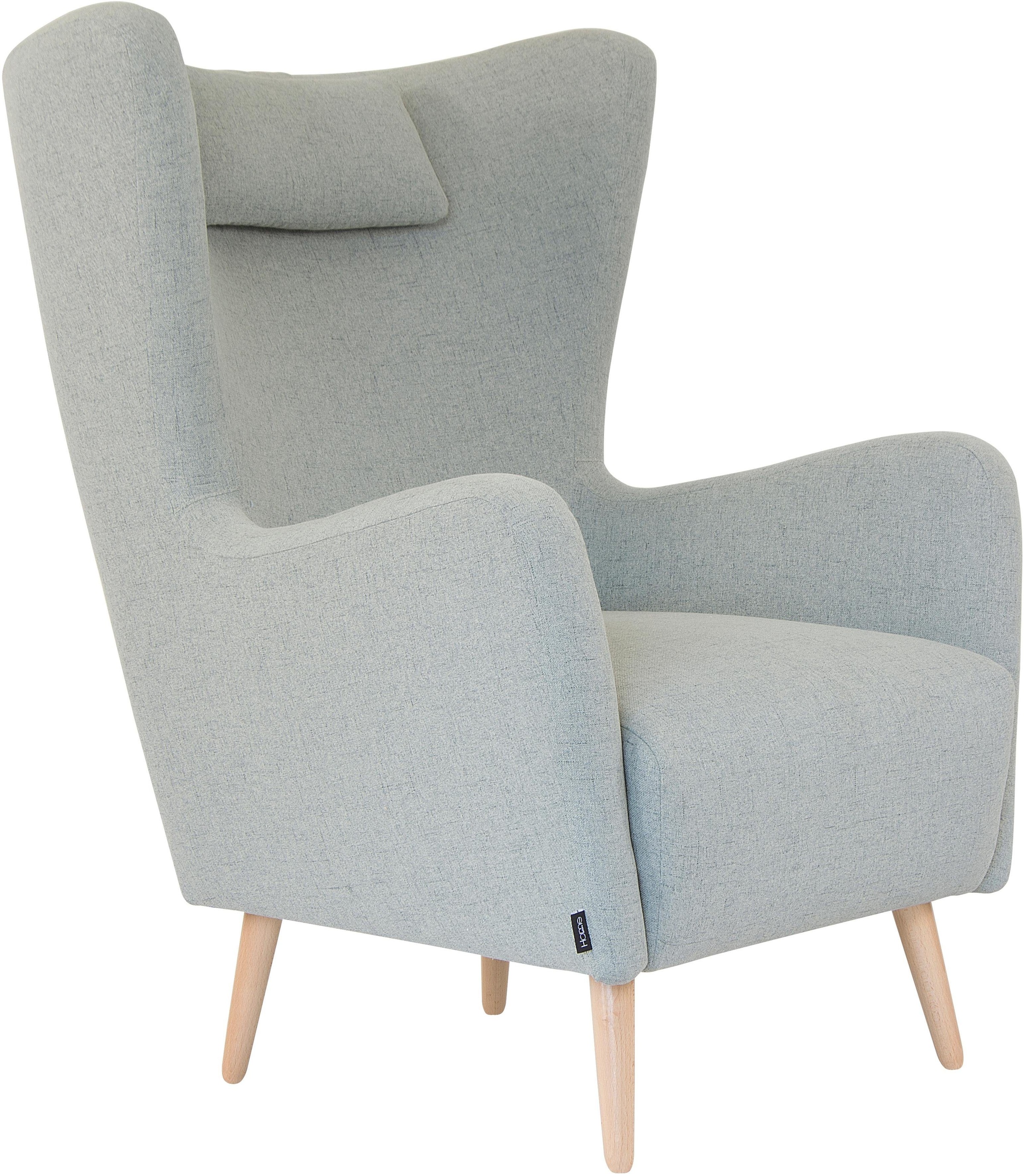 Home affaire Sessel "Telford auch in Fellimitat, Sessel B/T/H: 77/92/106 cm" wahlweise mit und ohne Hocker, in vielen Bezugsqualitäten, Ohrensessel