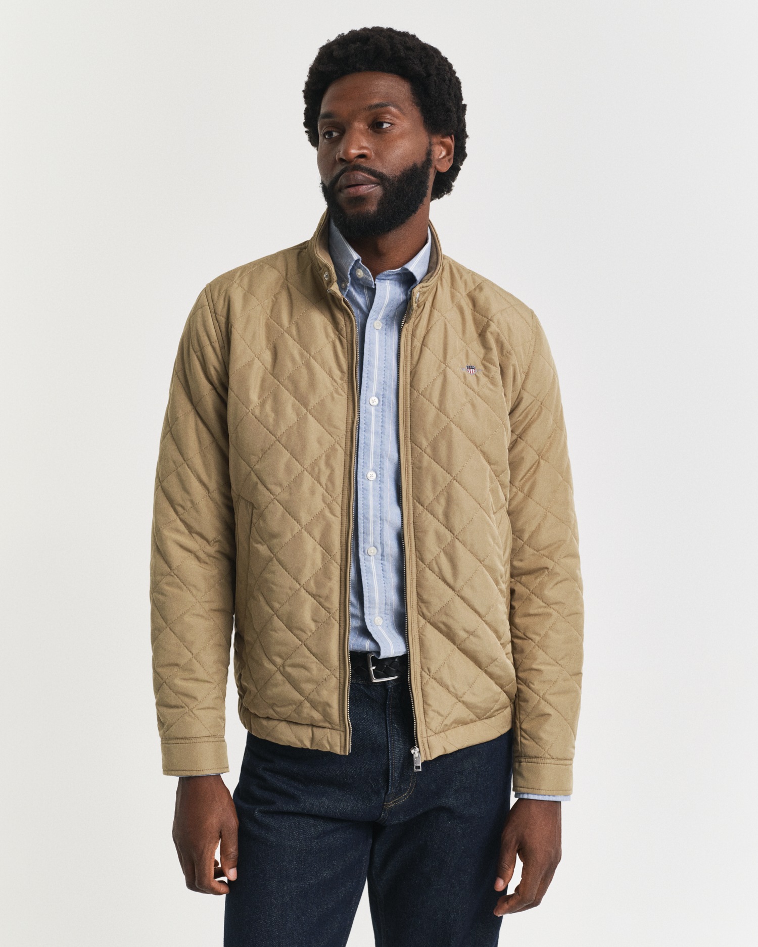 Image of Gant Steppjacke "QUILTED WINDCHEATER" mit Rautensteppung