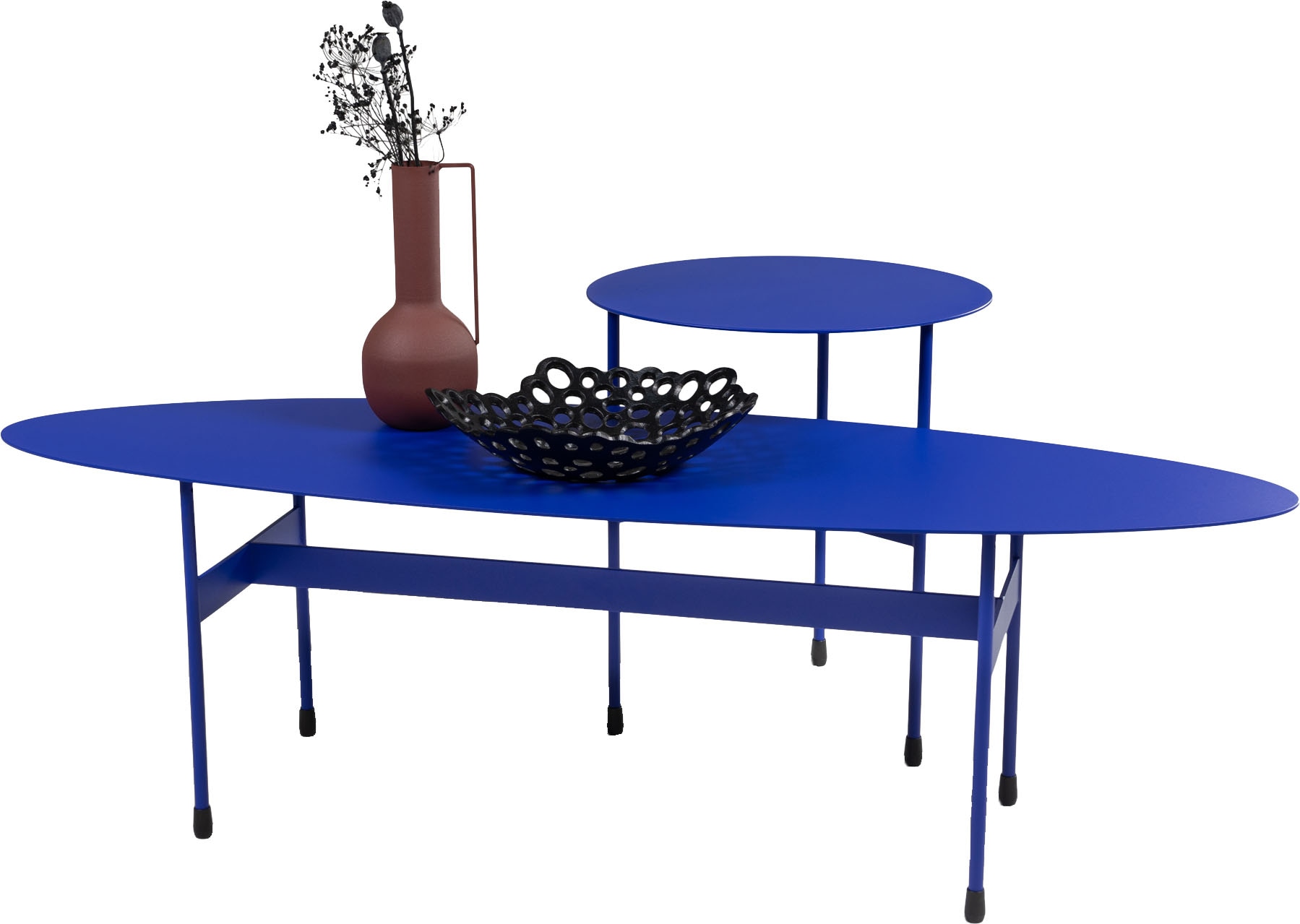Spinder Design Beistelltisch »MIRA LOW« Beistelltisch aus Stahl