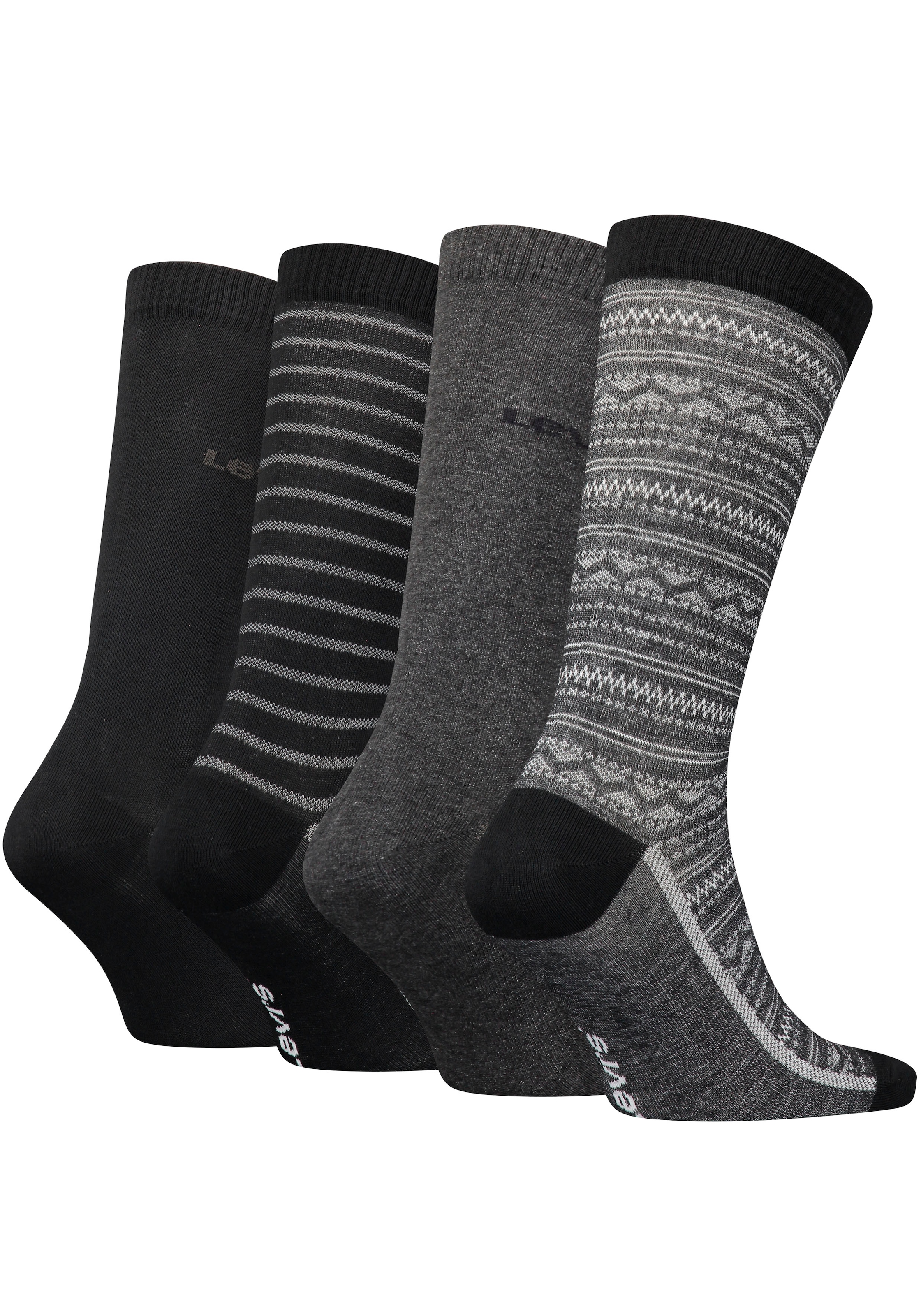 Levi\'s® Paar) Socken, versandkostenfrei ♕ (Packung, 4 auf