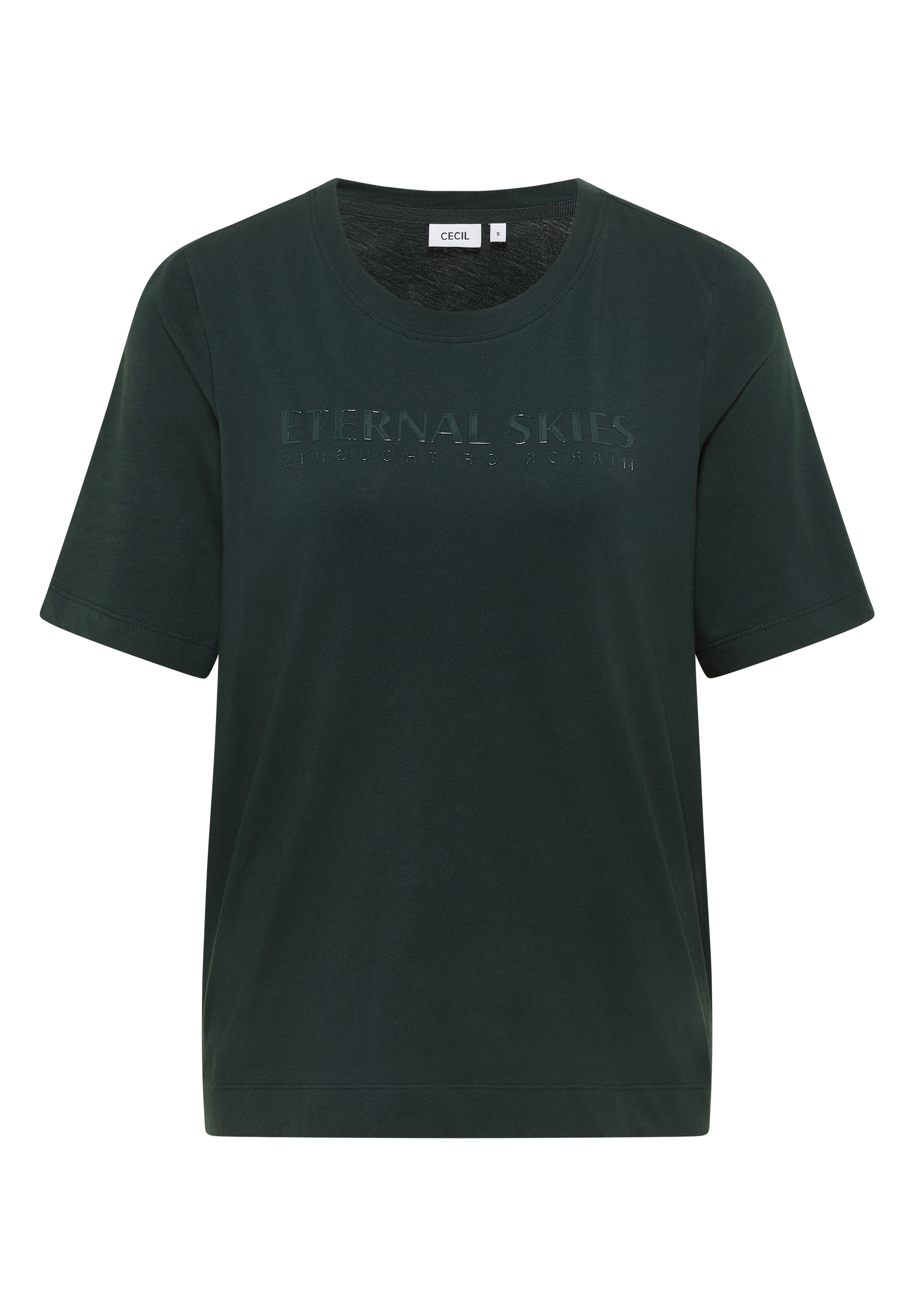 Cecil T-Shirt, mit Wording Artwork
