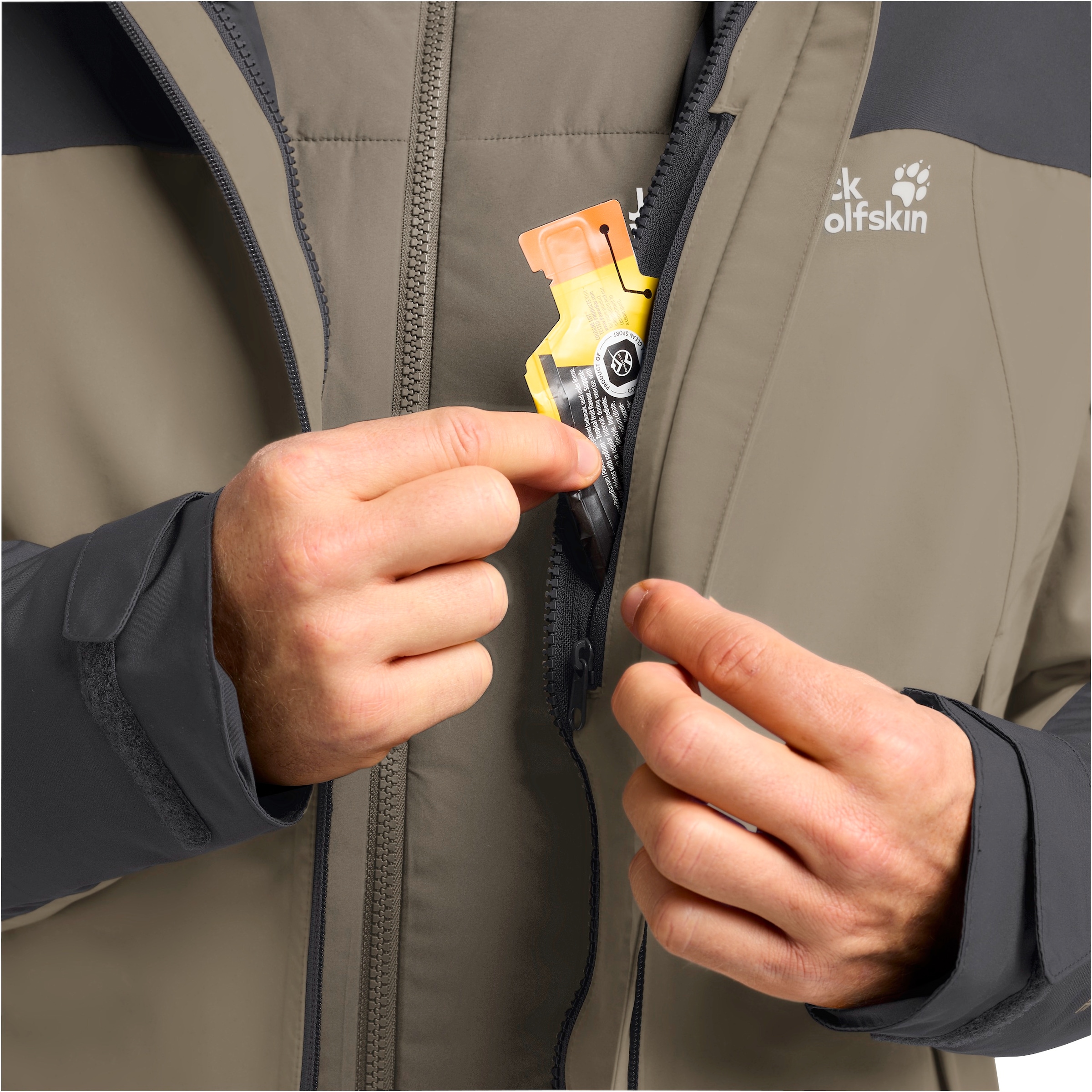 Jack Wolfskin 3-in-1-Funktionsjacke, 3in1, wasserdicht, Übergangsjacke