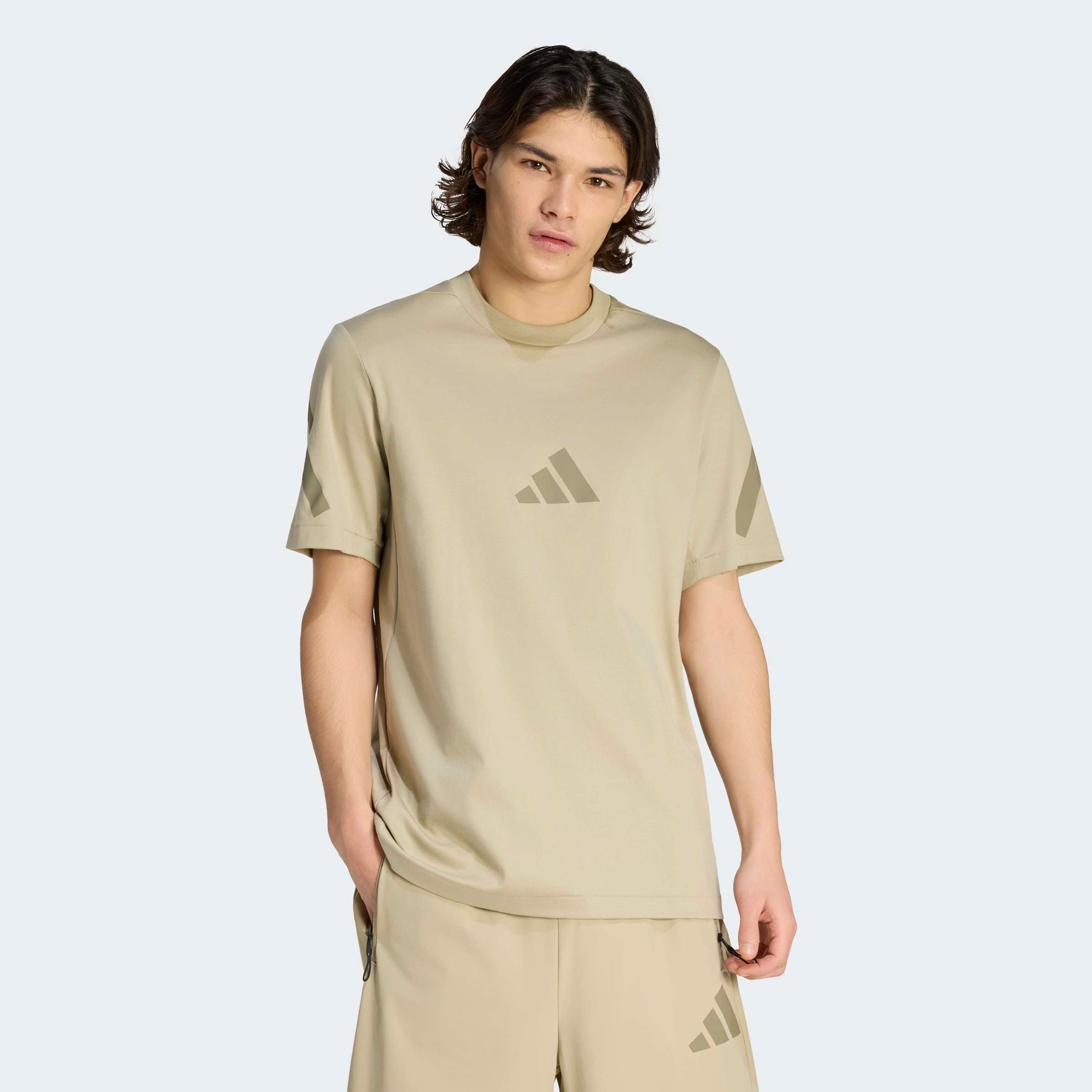 Image of adidas Sportswear T-Shirt "ADIDAS Z.N.E" sportlicher Stil, Kurzarm, aus Baumwolle, ohne Verschluss