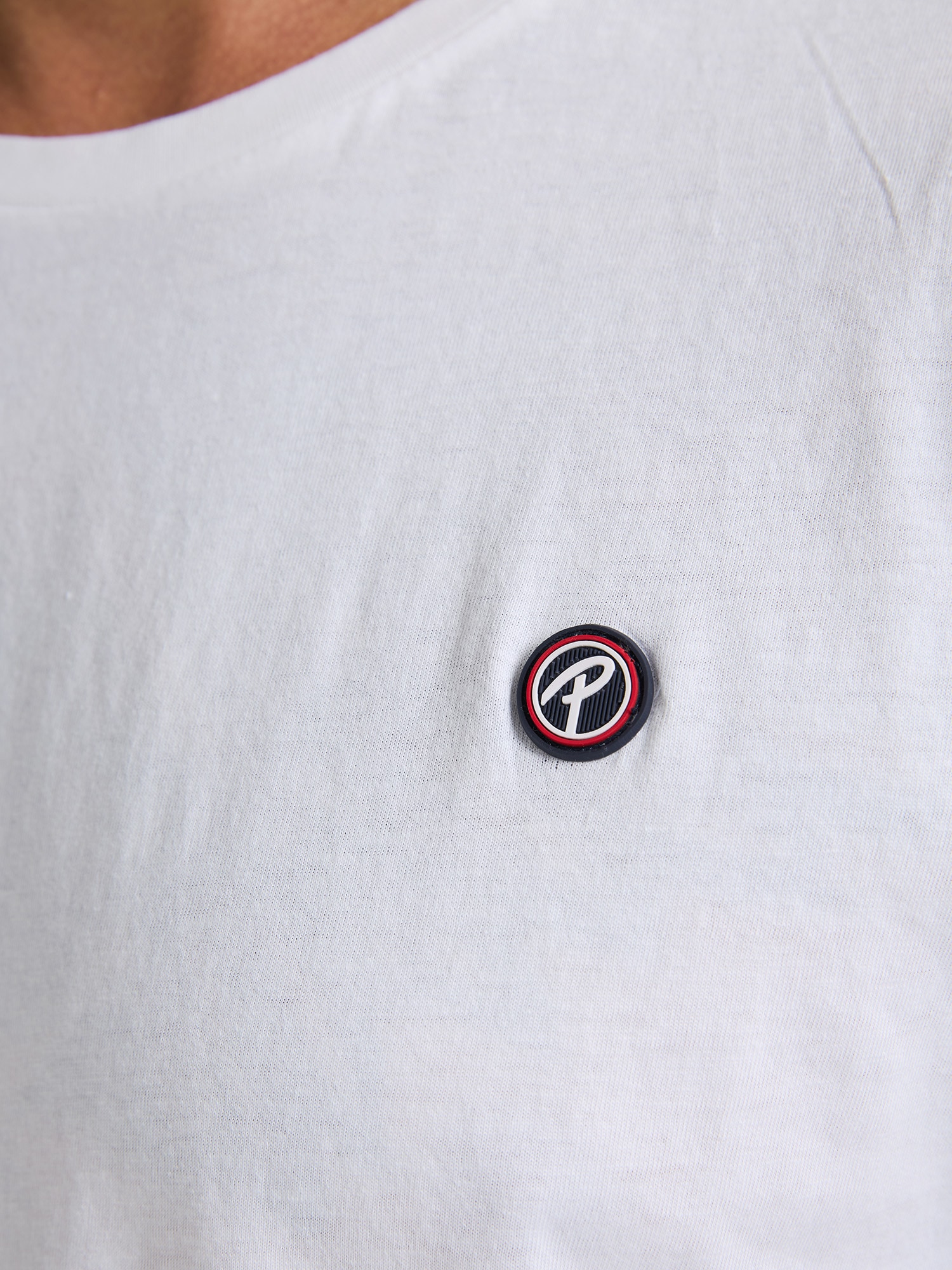 Petrol Industries Rundhalsshirt, mit Logo Stickerei