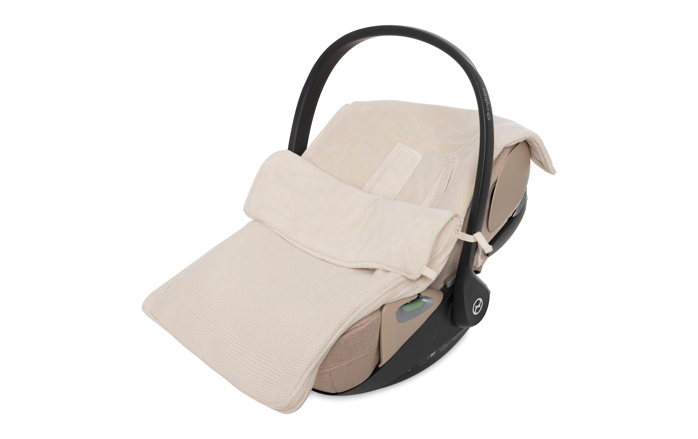 Jollein Chancelière »Basic Knit Gruppe 0+ 3/5 Punkte« Warmer Begleiter für Buggy und Autositz