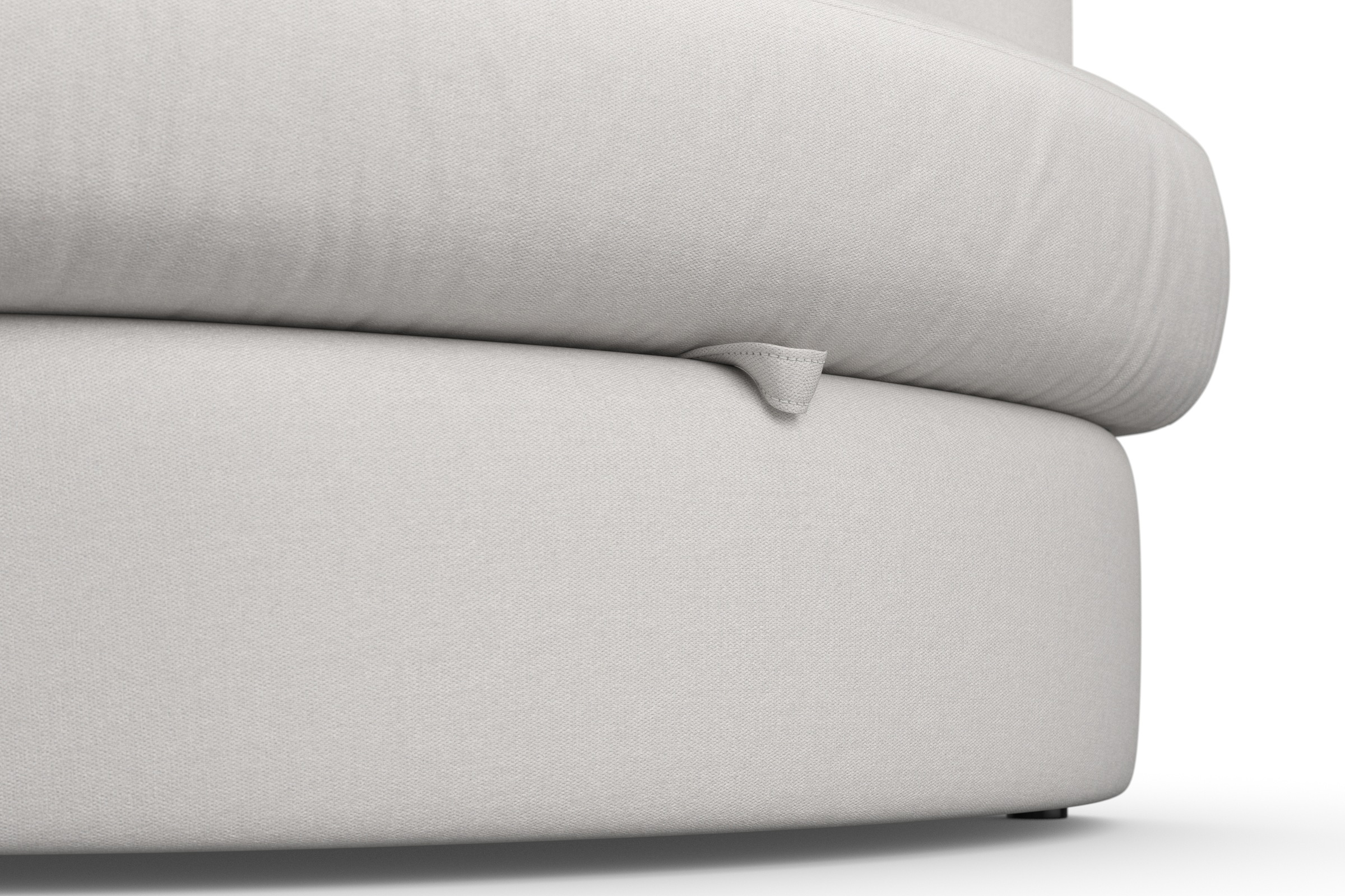 sit&more Ecksofa »Panini L-Form«, wahlweise mit Bettfunktion und Bettkasten
