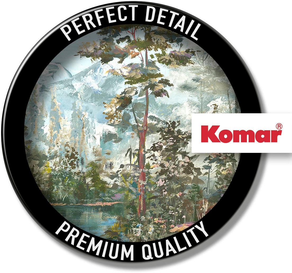 Komar Vliestapete »Digitaldruck Vlies - Harmonic Homeland - Grösse 400 x 250 cm«, bedruckt, Wohnzimmer, Schlafzimmer