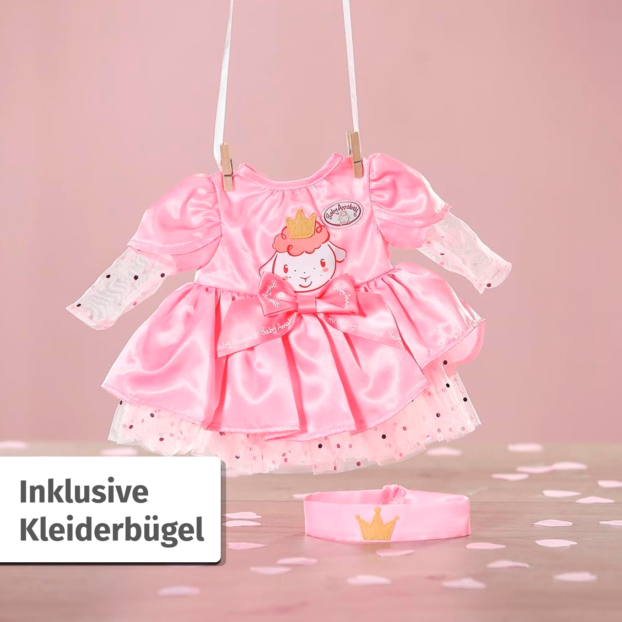 Baby Annabell Puppenkleidung »Geburtstagskleid 43 cm«