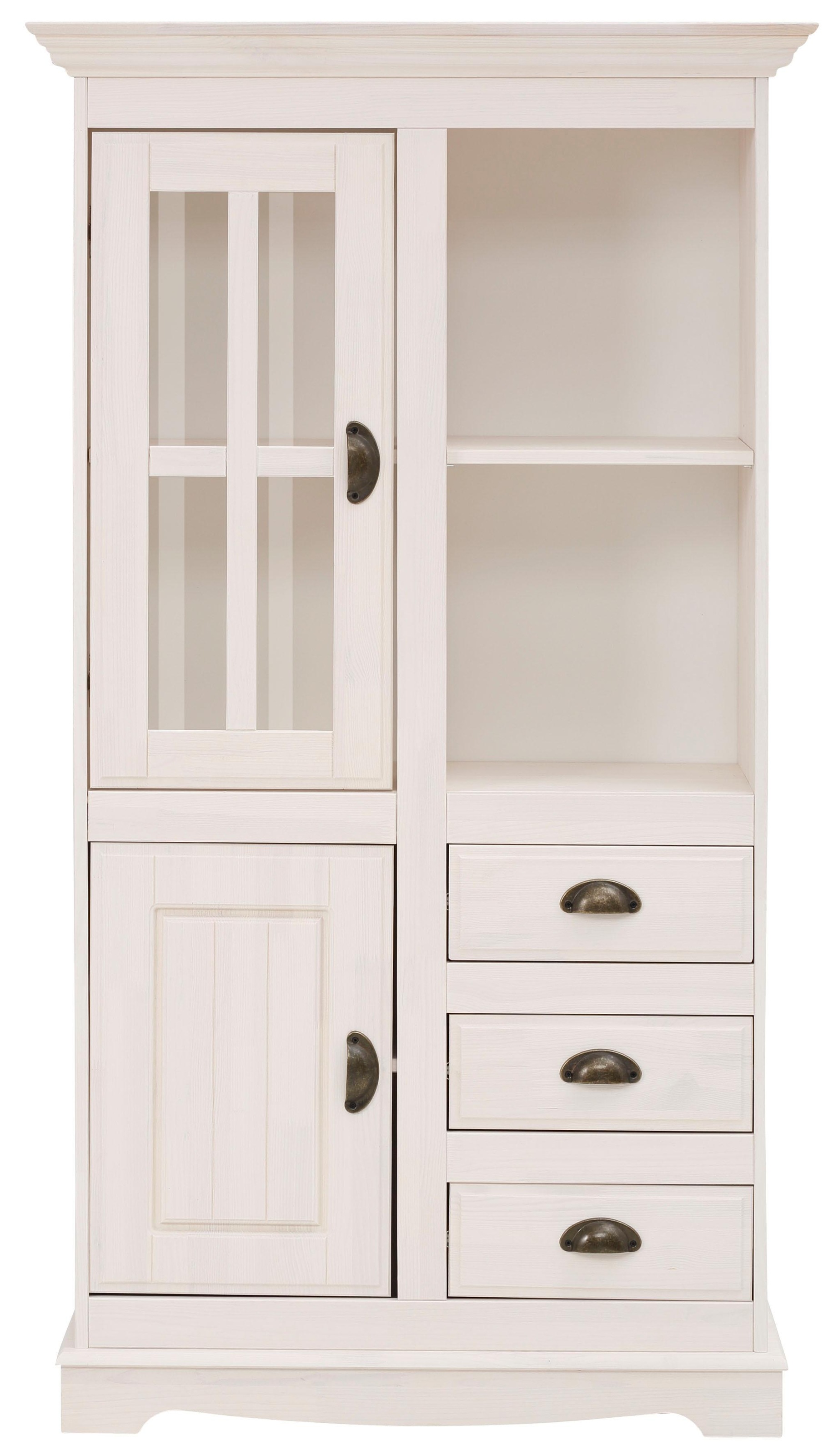 Image of Home affaire Highboard »Eva«, aus massiver Kiefer, Breite 79 cm bei Ackermann Versand Schweiz