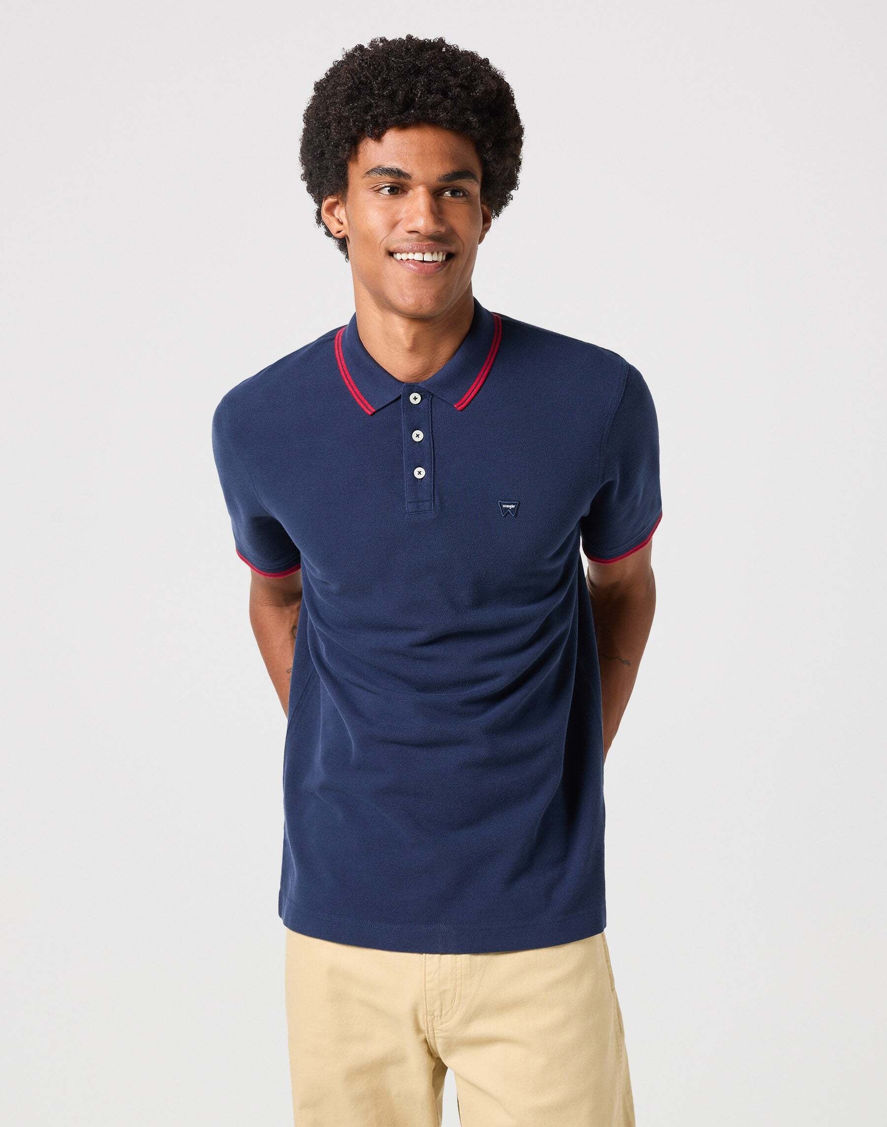 Poloshirt »Wrangler Polos Polo Shirt«