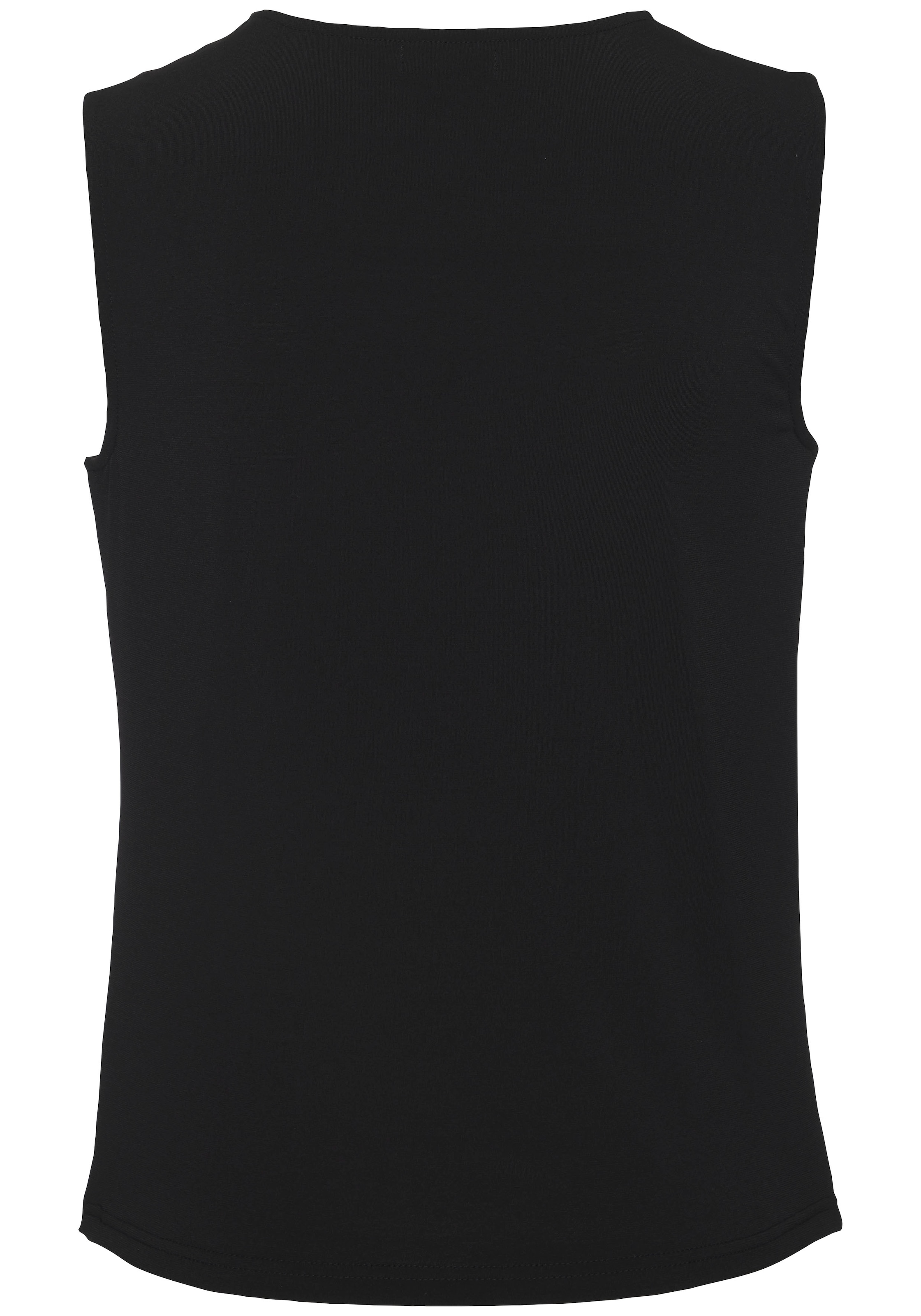 LASCANA Tanktop, aus glatter Jerseyqualität und Cut-out vorne, elegantes Sommertop