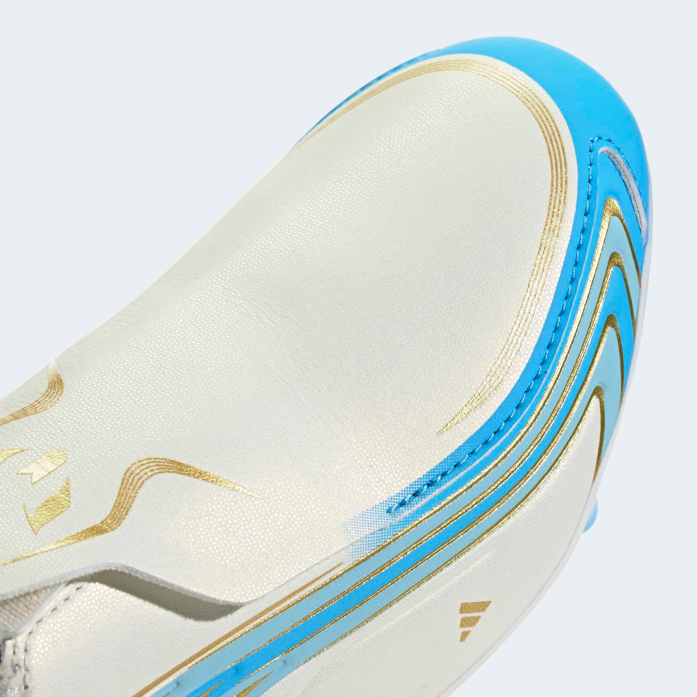 adidas Performance Chaussure de football »F50 MESSI LEAGUE KIDS , FESTE BÖDEN, OHNE SCHNÜRSENKEL«  semelle extérieure pour gazon et sols durs, pour adolescents & enfants
