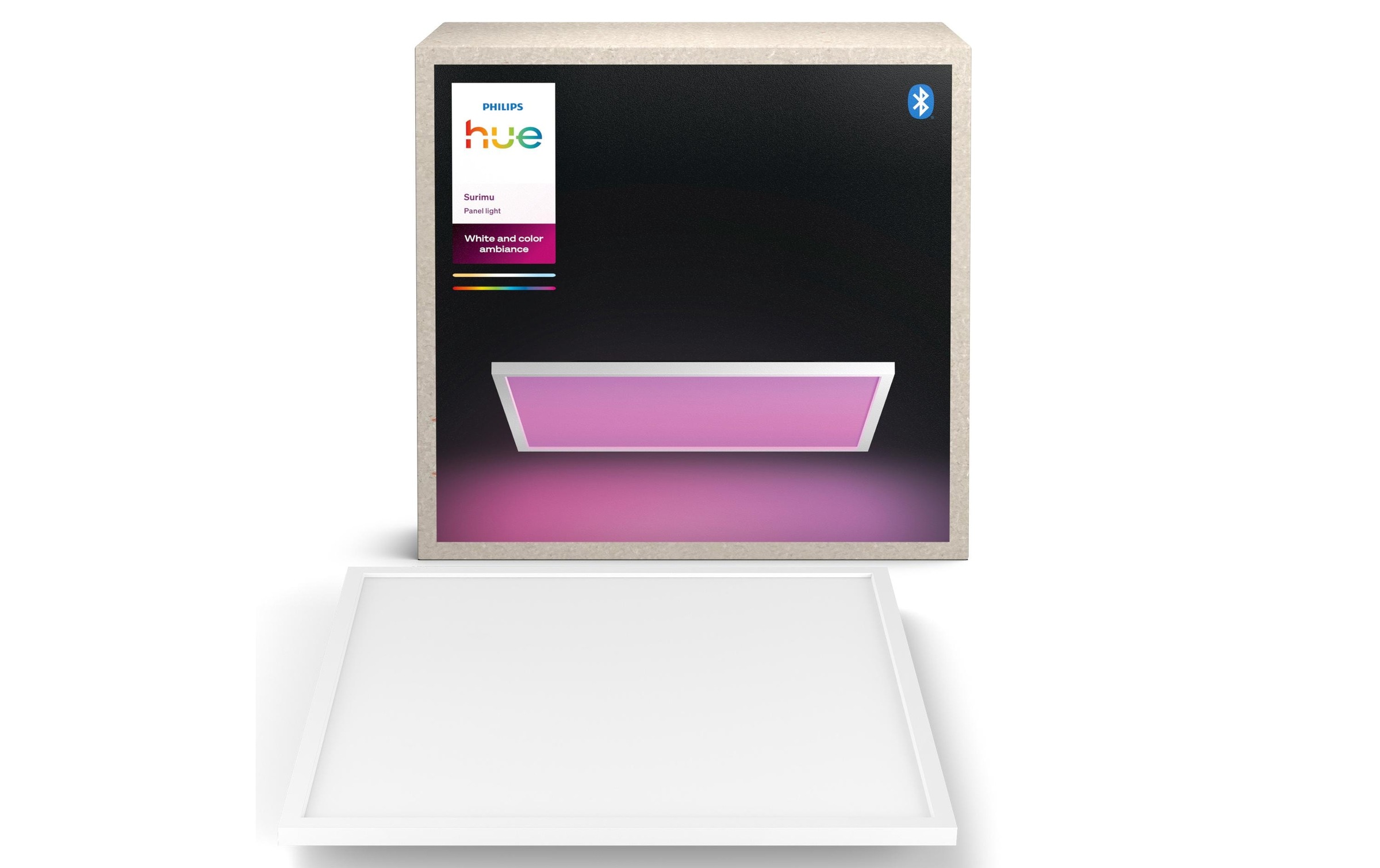 Image of Philips Hue Deckenleuchten "Surimu Panelleuchte White & Color Ambiance 60 x 60 cm" LED-Modul RGB warmweiss - kaltweiss