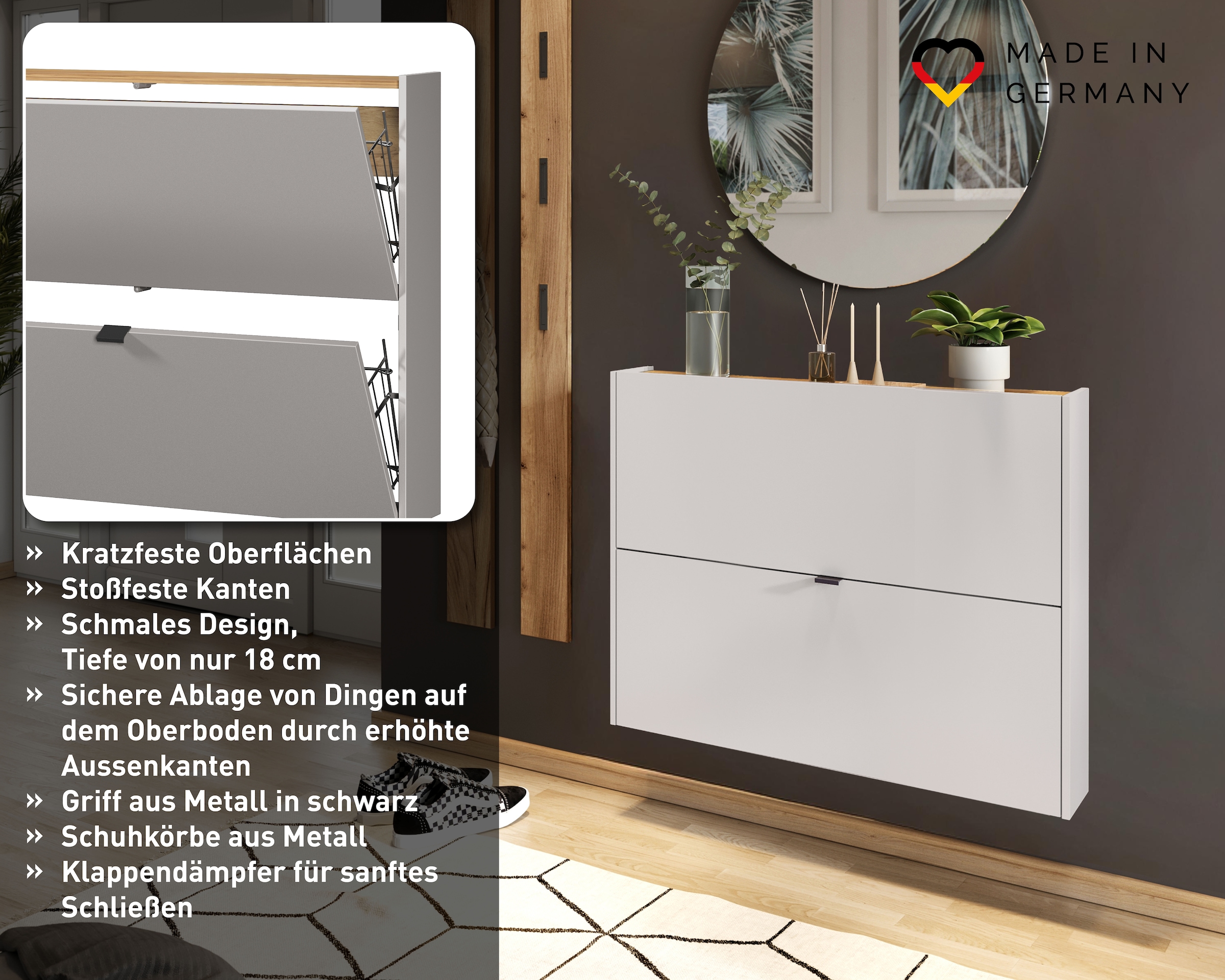 GERMANIA Ensemble de vestiaires »GW-Ameca« 2 cuis tlg.