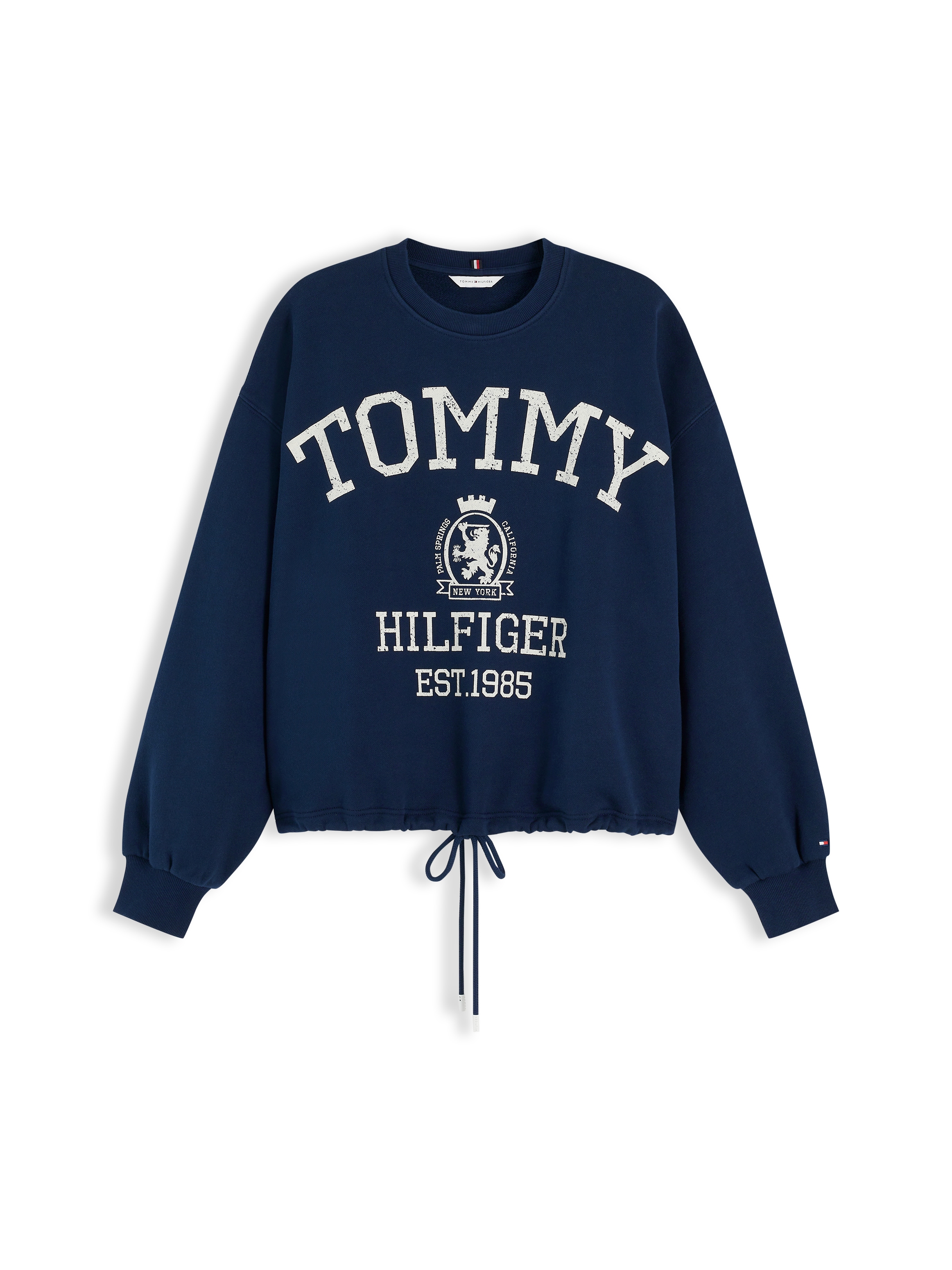 Tommy Hilfiger Sweat-shirt »VARSITY CREST MDRN SWEATSHIRT«, coton, logo imprimé devant
