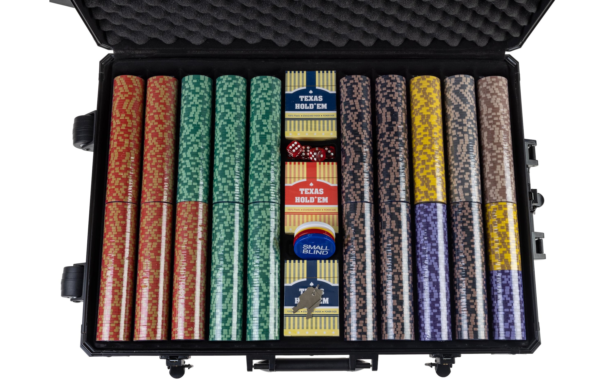 Spiel »Set PRO 1000 Chips Black Edition«