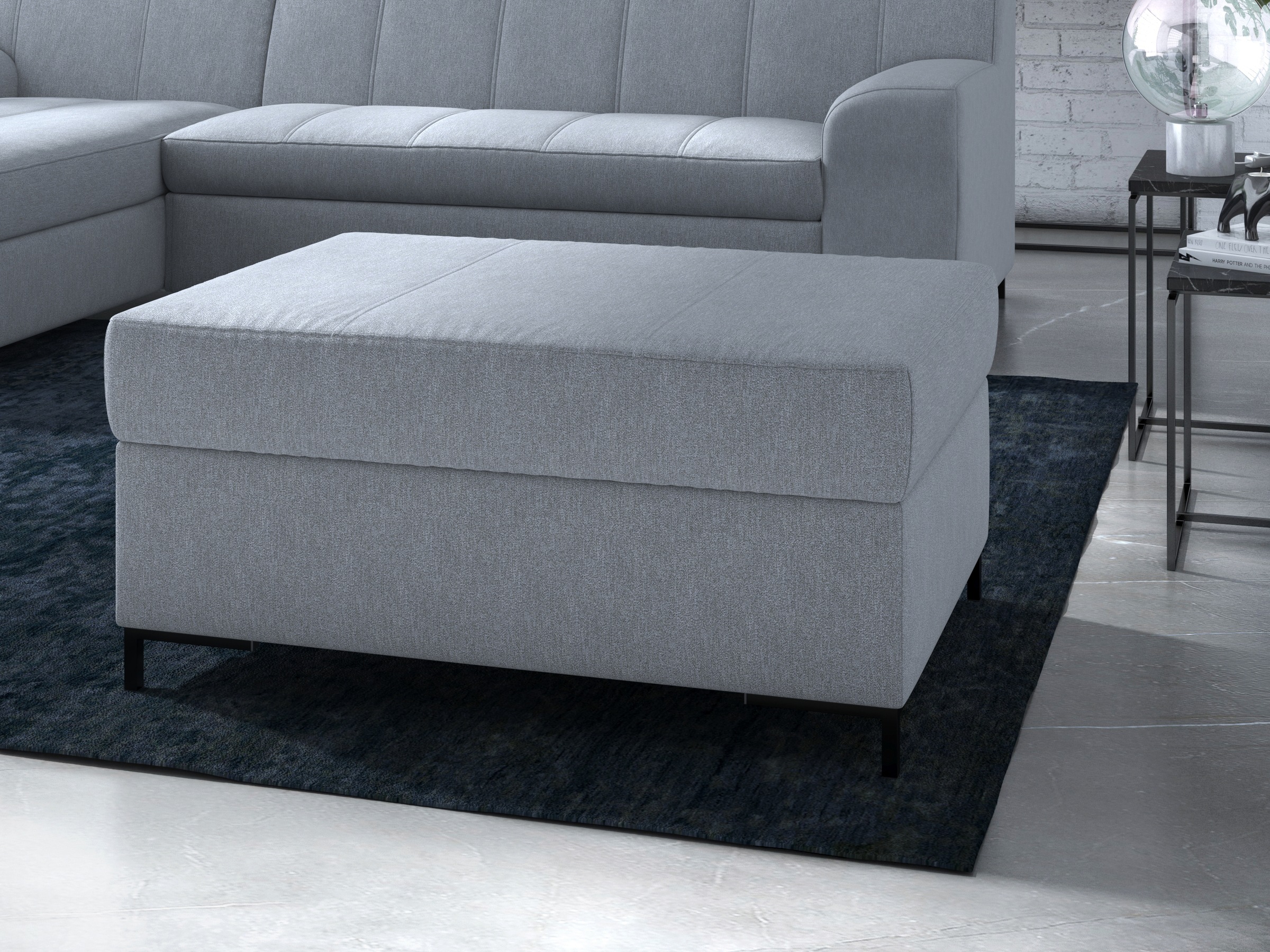 Image of INOSIGN Polsterhocker »Balme«, passend zur Serie "Balme" bei Ackermann Versand Schweiz