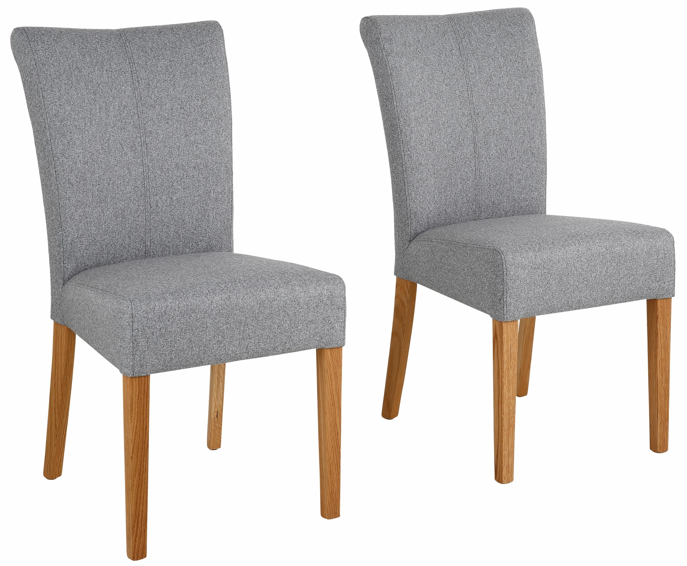 Image of Home affaire 4-Fussstuhl »Queen«, (Set), 4 St., Webstoff, bezogen mit Web- oder Strukturstoff, Microfaser oder Kunstleder. Im 2er-, 4er oder 6er-Set bei Ackermann Versand Schweiz