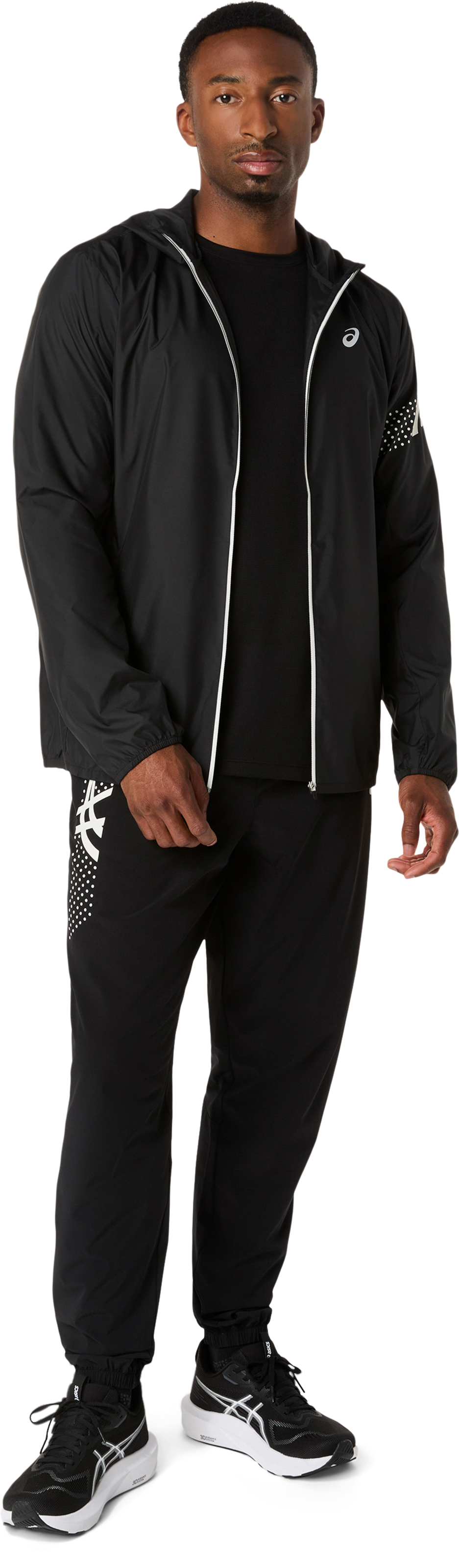 Asics Pantalon de course »ICON PANT«  avec poche pour portable à l'arrière de la ceinture, bas de jambe avec fermeture éclair latérale