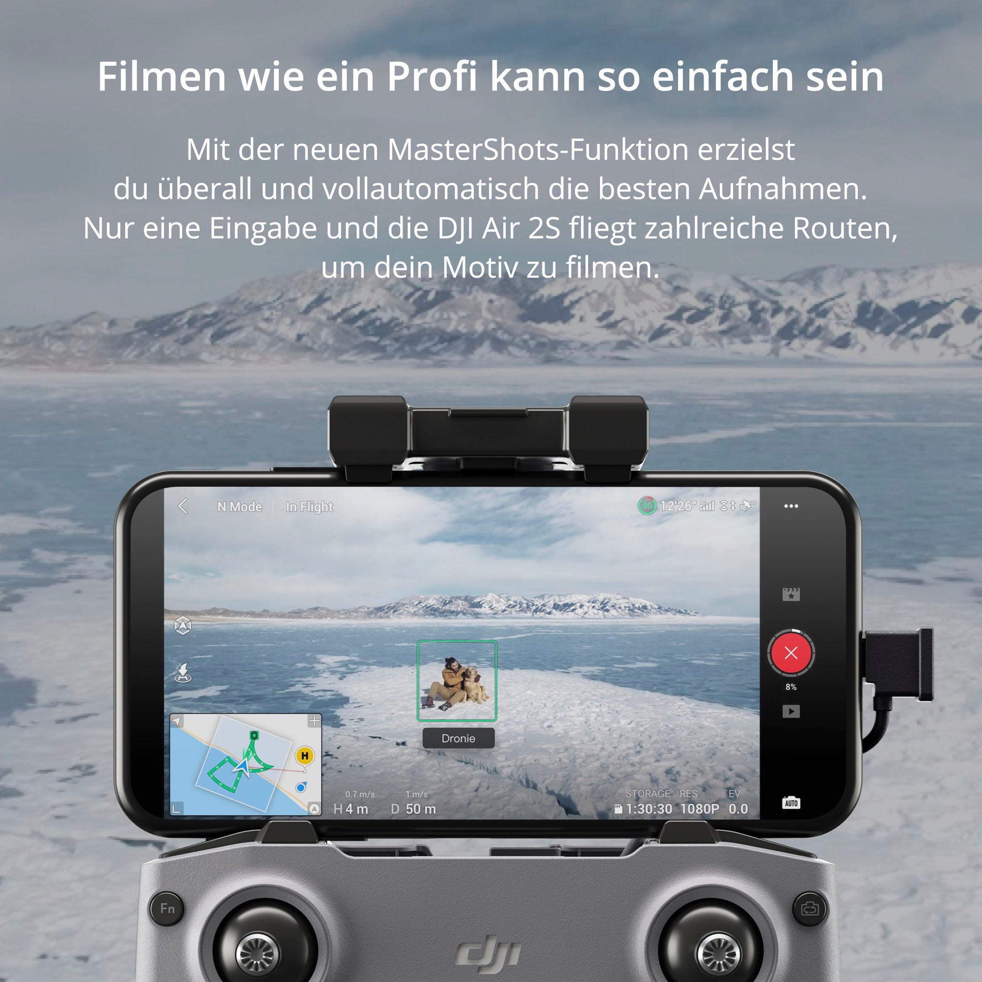 DJI Drohne »AIR 2S«, (DJI RC-N1 Fernsteuerung)