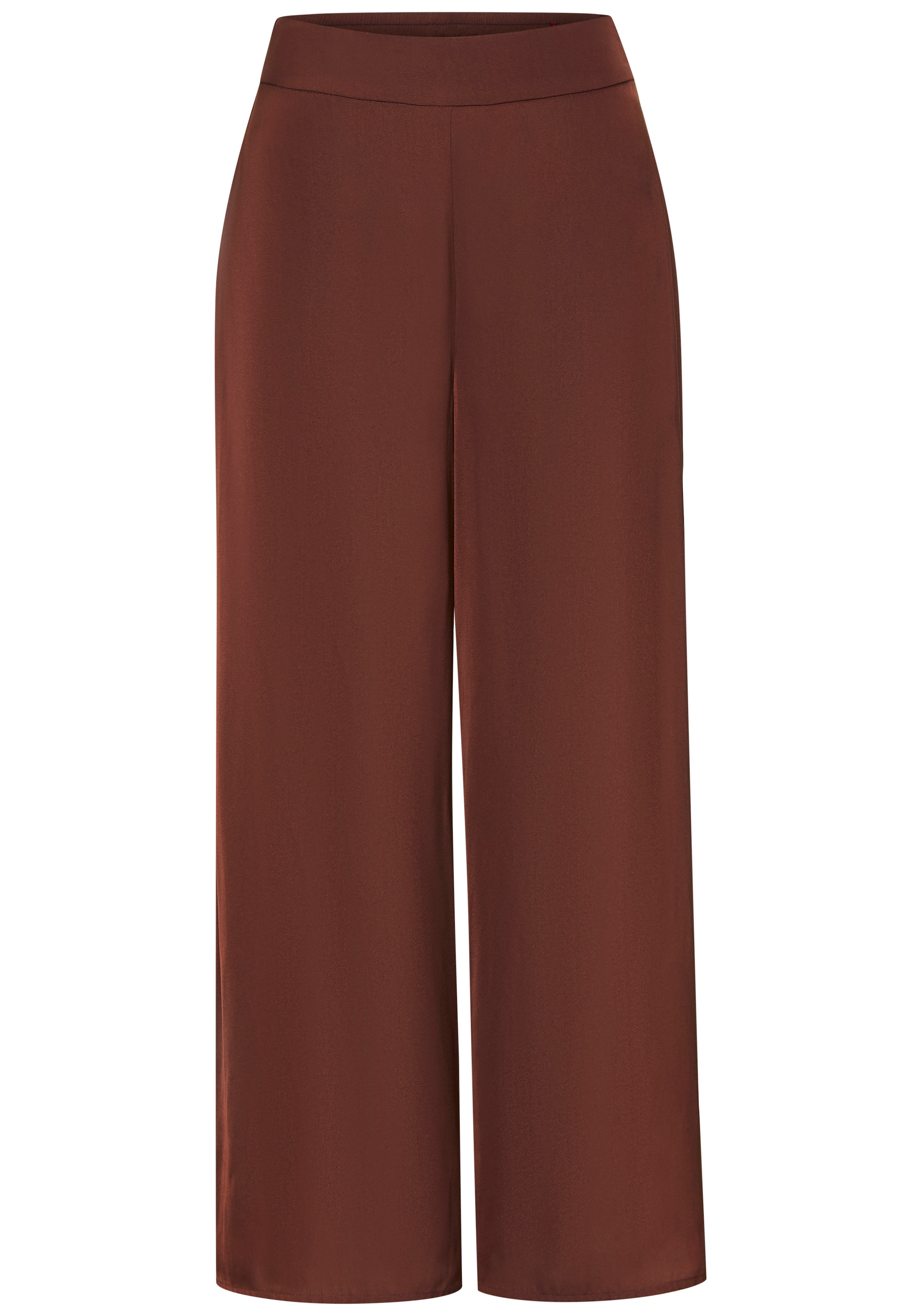 LASCANA Pantalon tissé  aus leichter Satinqualität, luftige Sommerhose mit Taschen, elegant