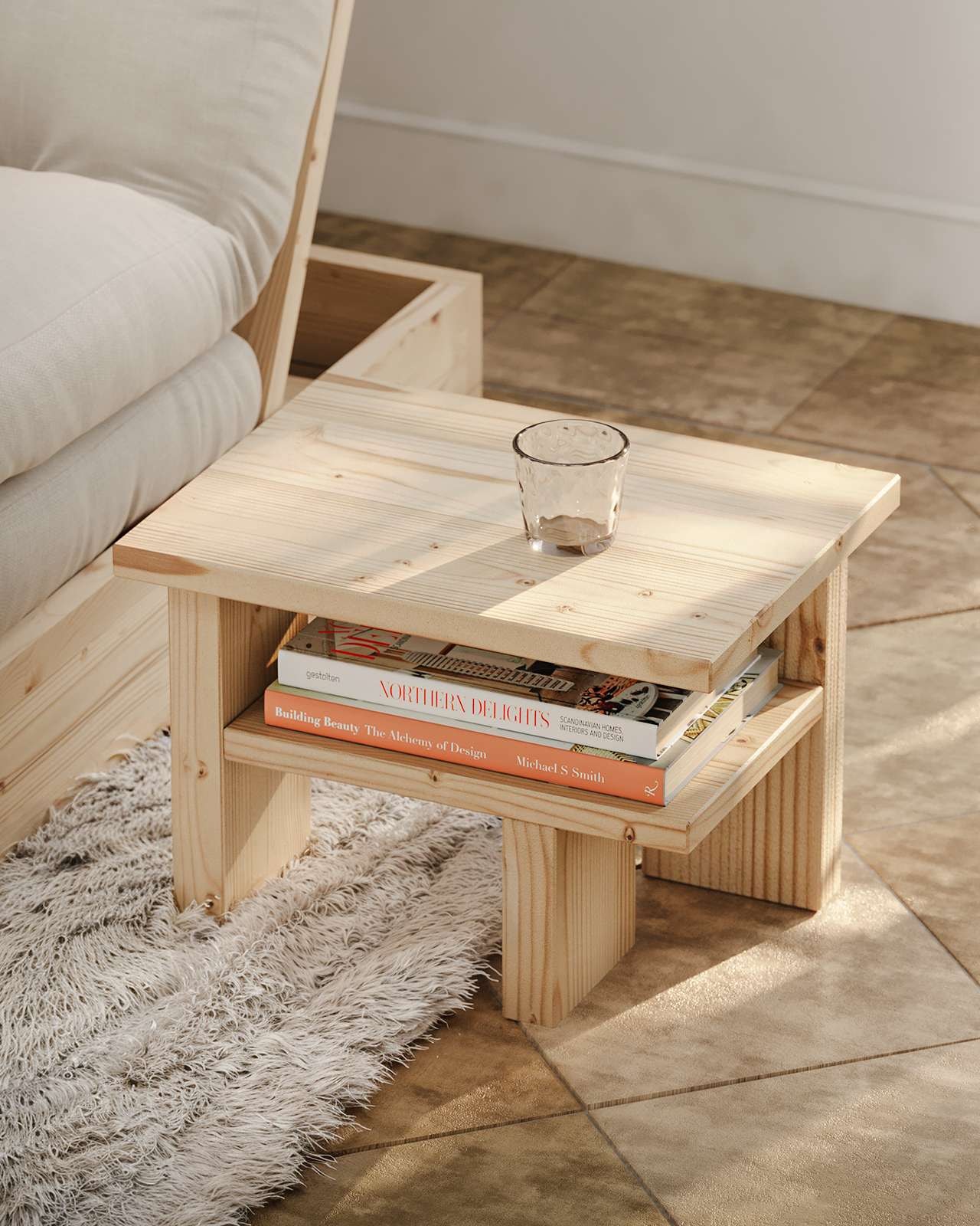 Image of Karup Design Beistelltisch "Japan Side Table, kompakt, stilvoll, funktional, Made in Europe" vielseitig einsetzbar, aus massivem FSC-zertifiziertes Massivholz