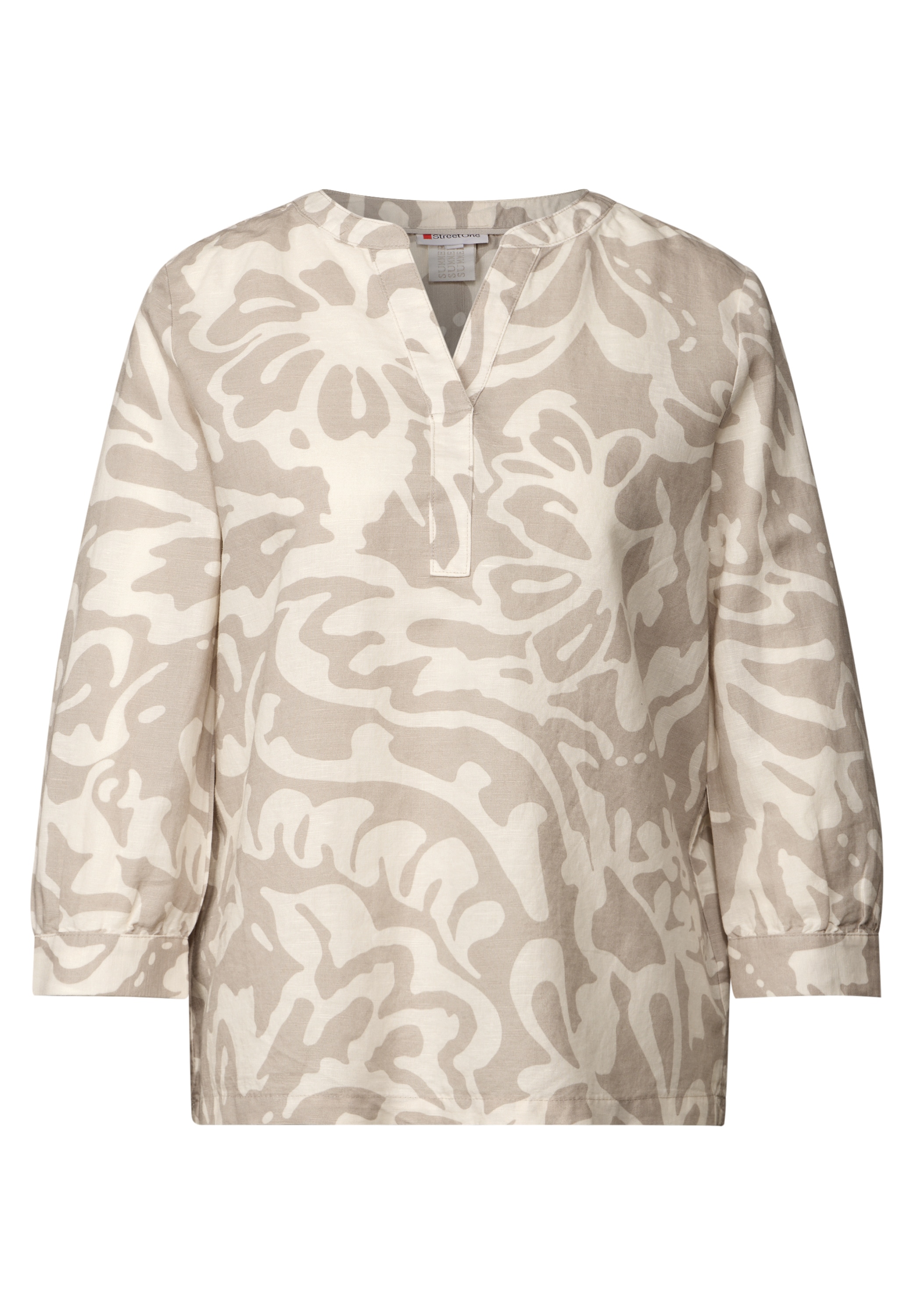 STREET ONE Klassische Bluse, mit All-Over Print