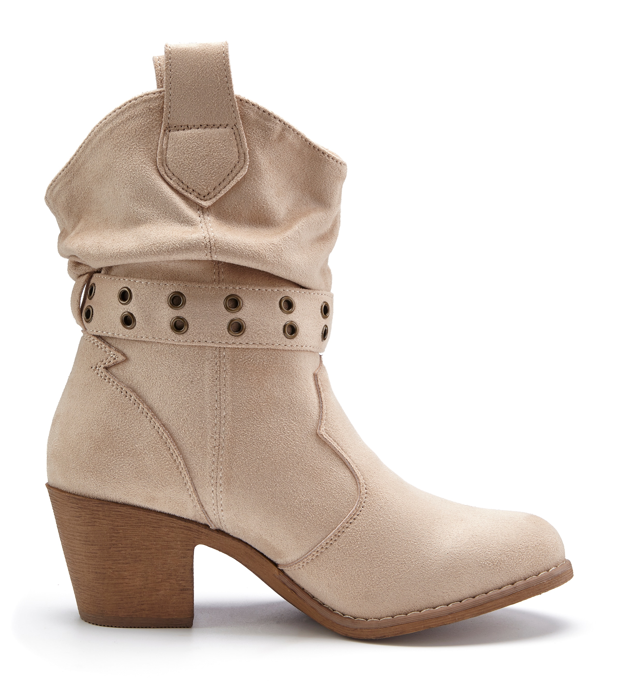 LASCANA Bottes de Cowboy »Herbststiefelette,«  bottes cowboy, bottines western, bottines VEGAN