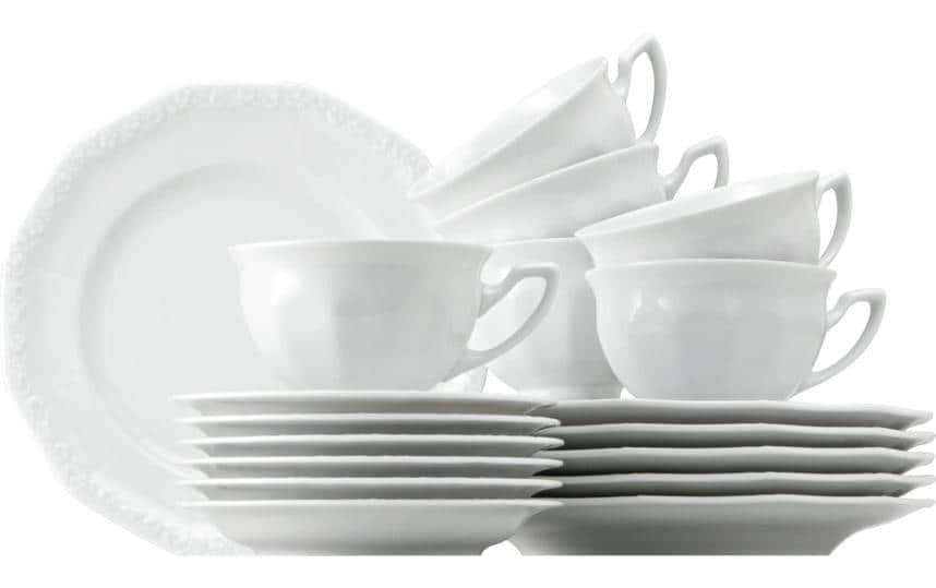 Rosenthal Geschirr-Set "Maria Set 18-teilig" Frühstücks- & Dessertteller