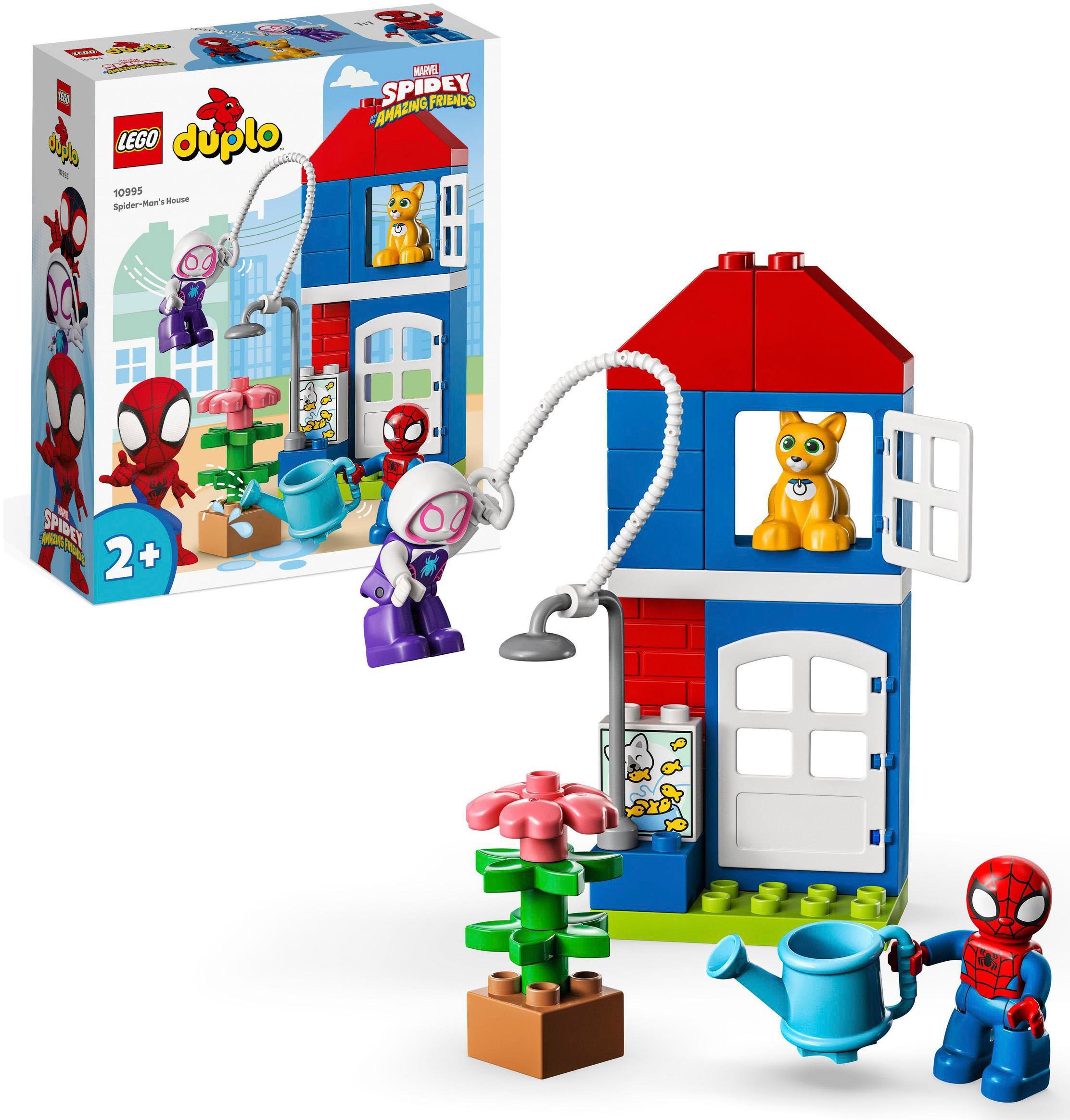 Konstruktionsspielsteine »Spider-Mans Haus (10995), LEGO® DUPLO Marvel«, (25 St.),...