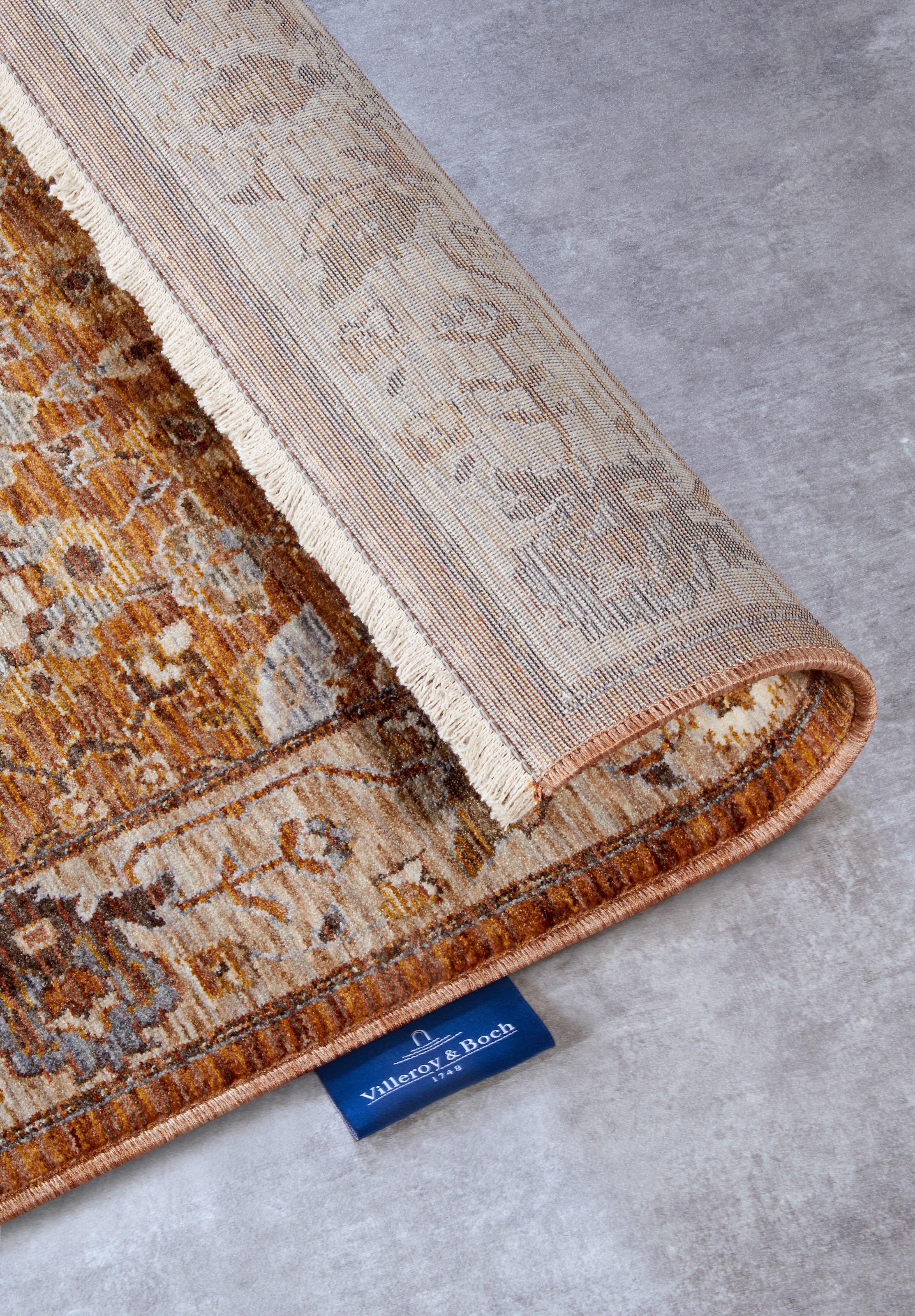 Villeroy & Boch Tapis »Egon« Rectangulaire 7 mm Höhe Orientalisch, Fransen, Läufer, Wohnzimmer, Schlafzimmer, Klassisch