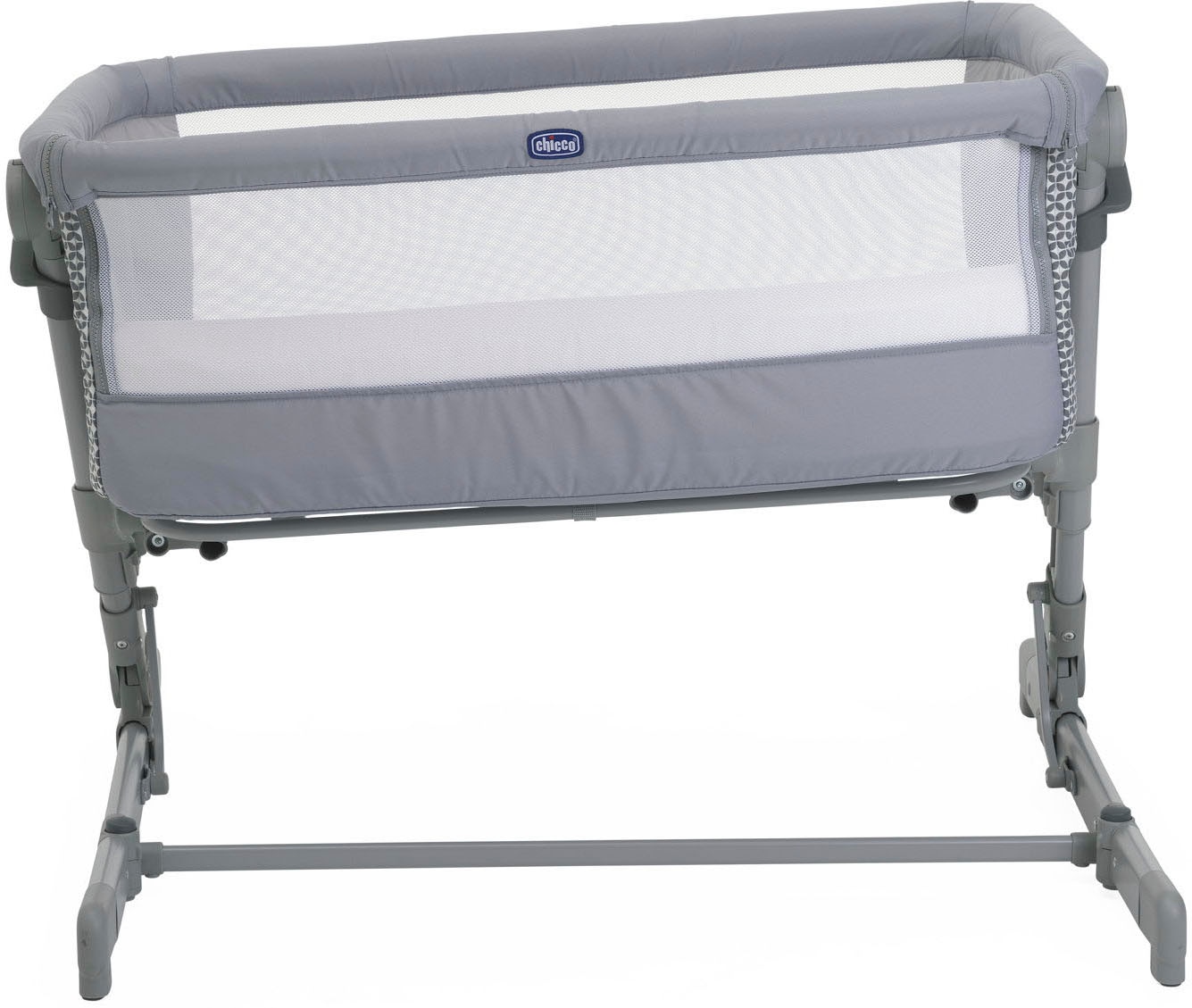 Chicco Beistellbett »next2me go, soft grey«