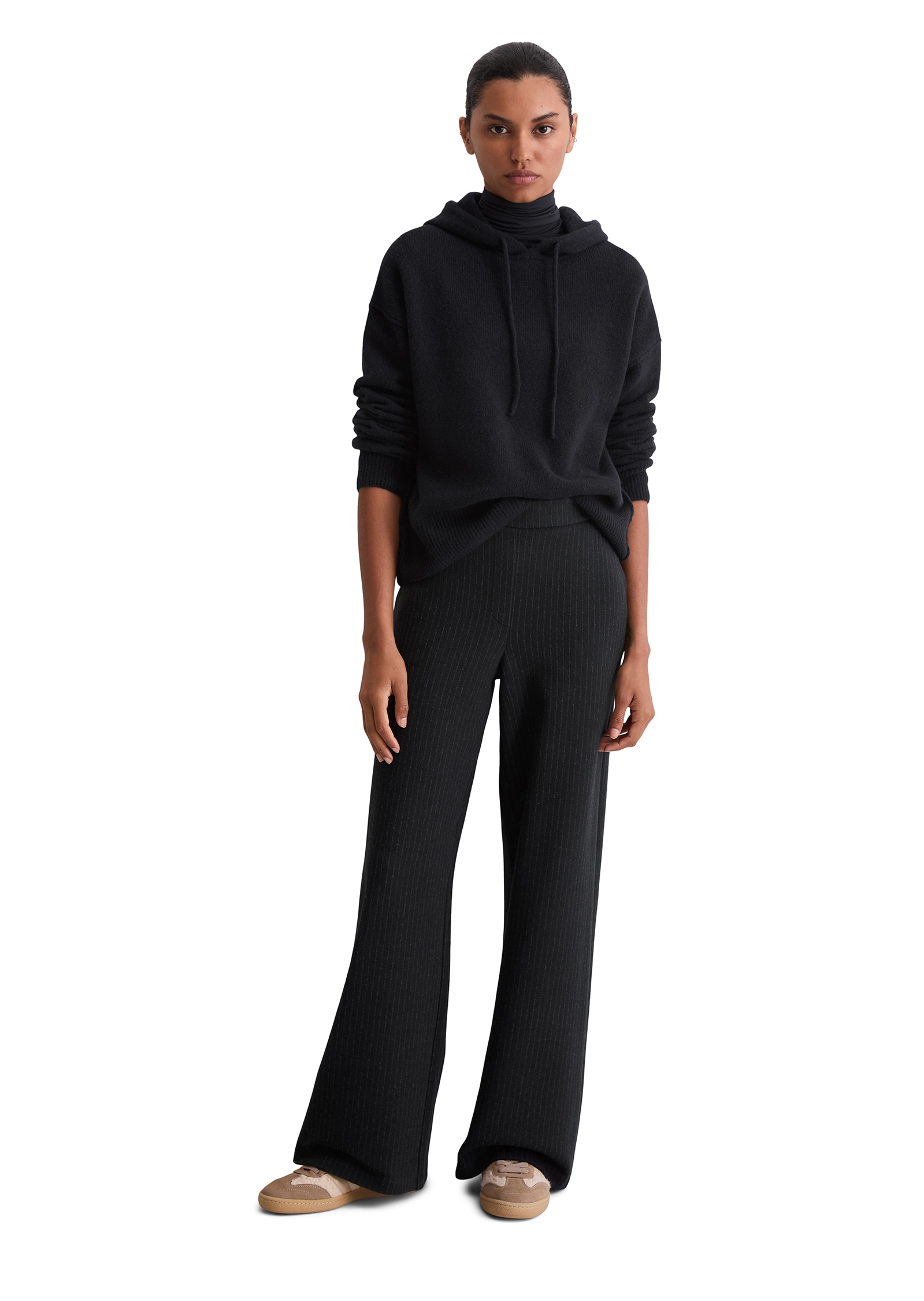 Marc O'Polo Pull à capuche »regular fit aus flauschiger Lambswool«