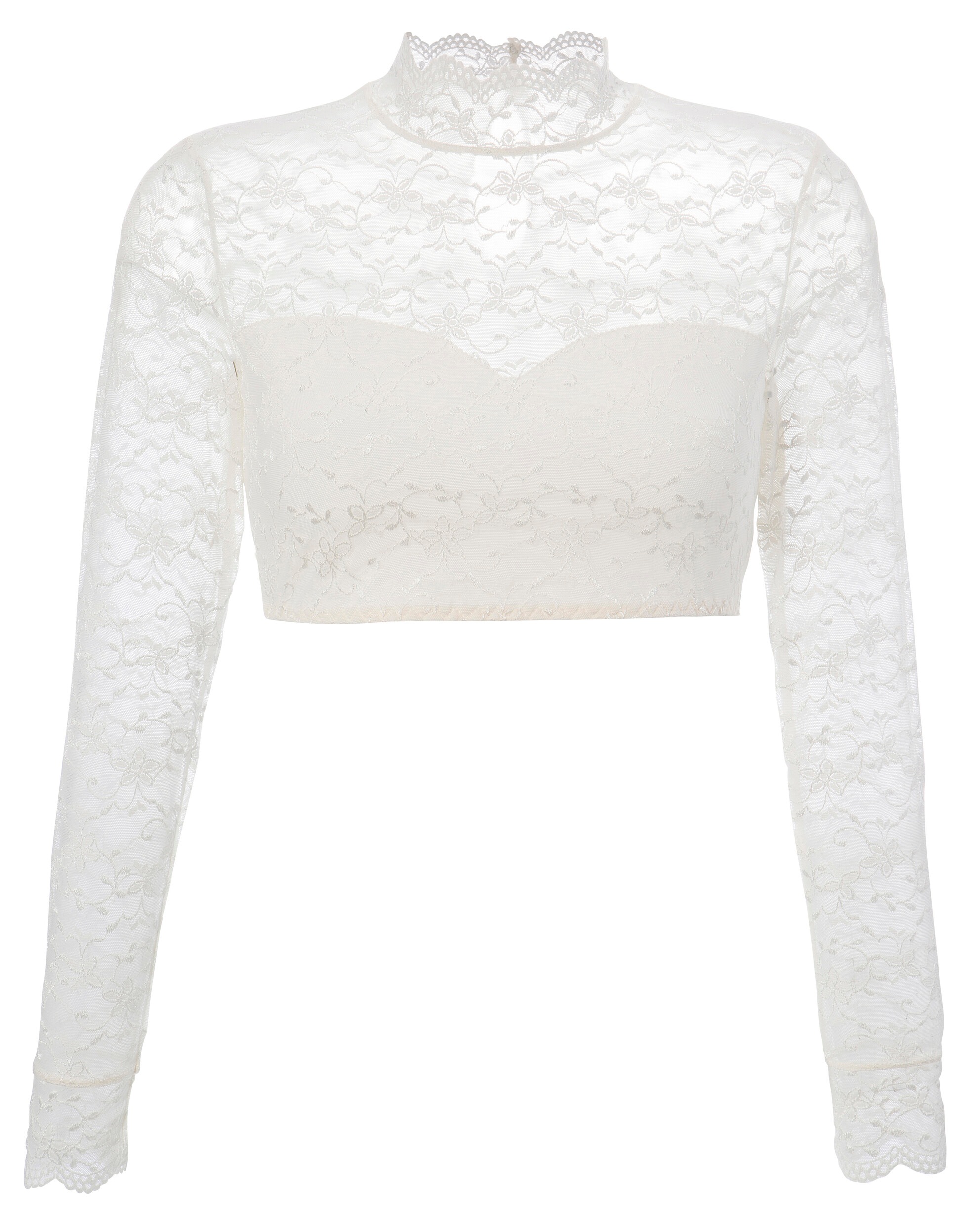 Image of Nina Von C. Dirndlbluse, Damen, mit besonders weicher Spitze bei Ackermann Versand Schweiz
