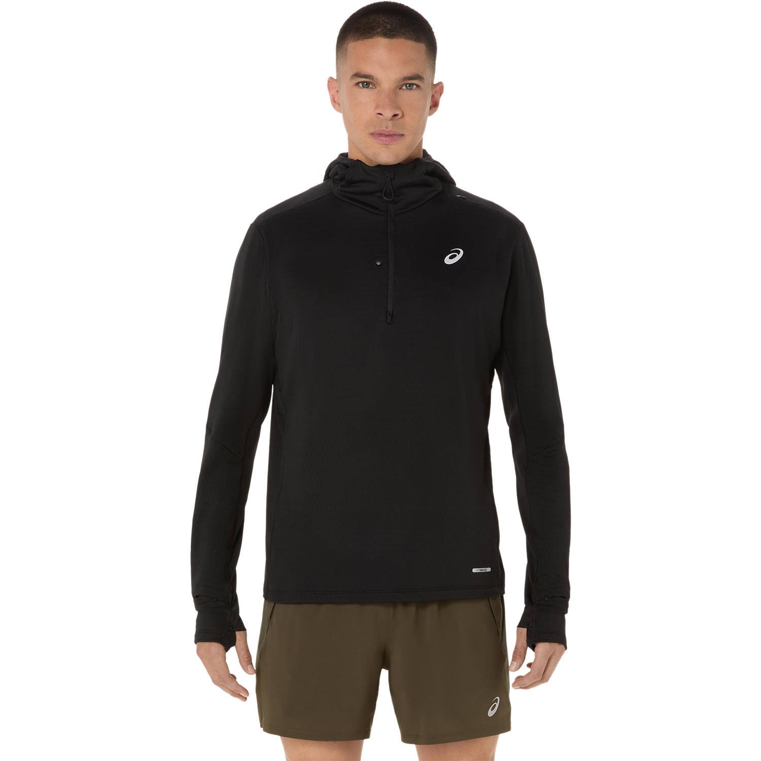 Image of Asics Laufshirt "ROAD WINTER LS HOODIE"