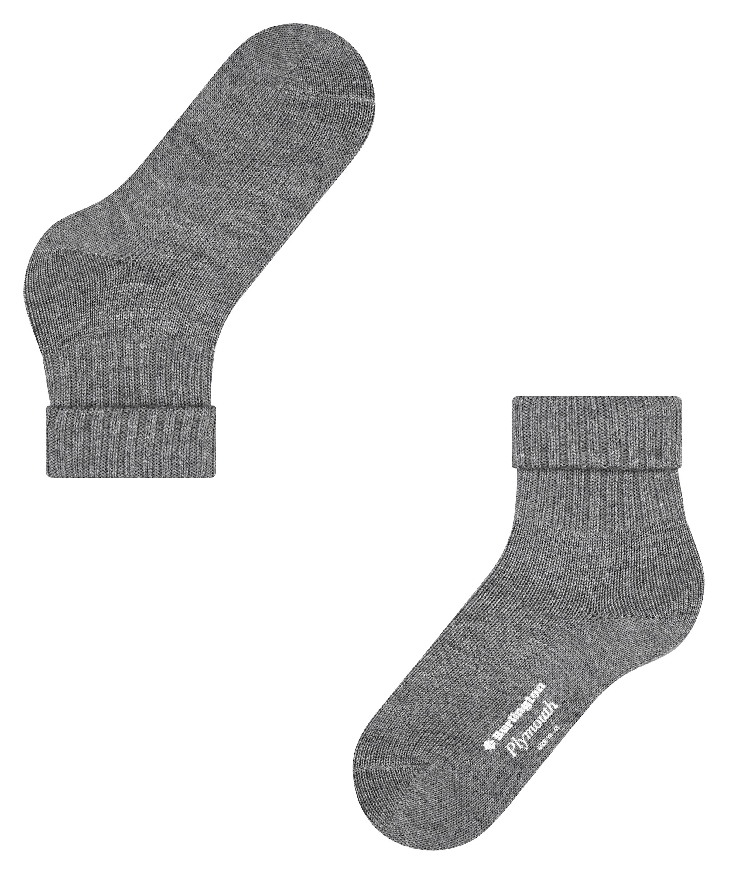 Burlington Chaussettes »Plymouth« Taille unique 36-41, uni, mélange laine chaud
