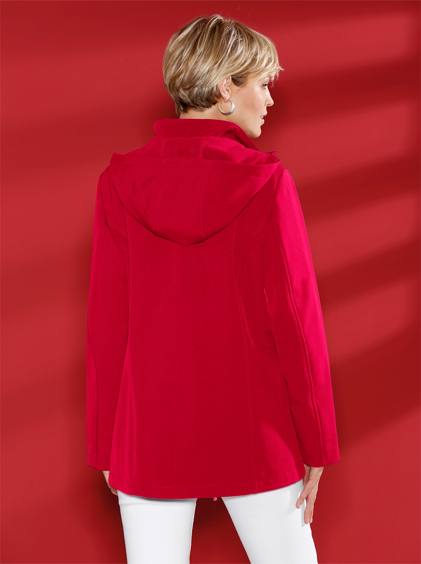 Classic Basics Softshelljacke mit Kapuze