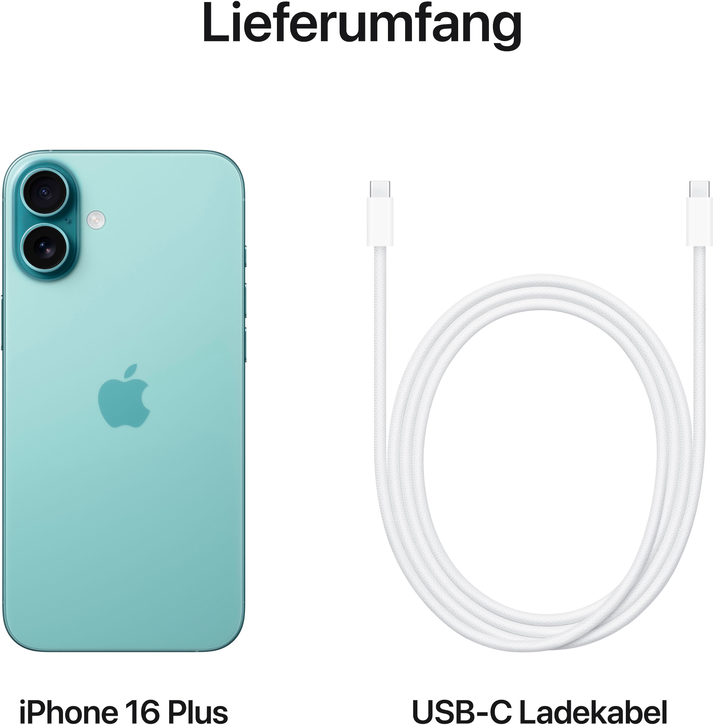 Apple Smartphone »iPhone 16 Plus« Blaugrün