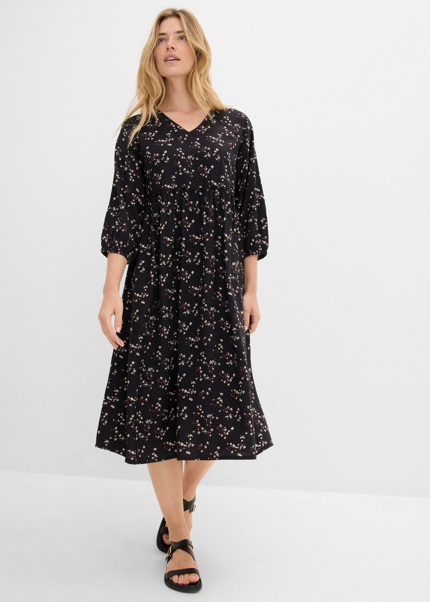 Image of bonprix Tunikakleid mit Oversize-Passform, im Casual-Stil, in regulärer Länge