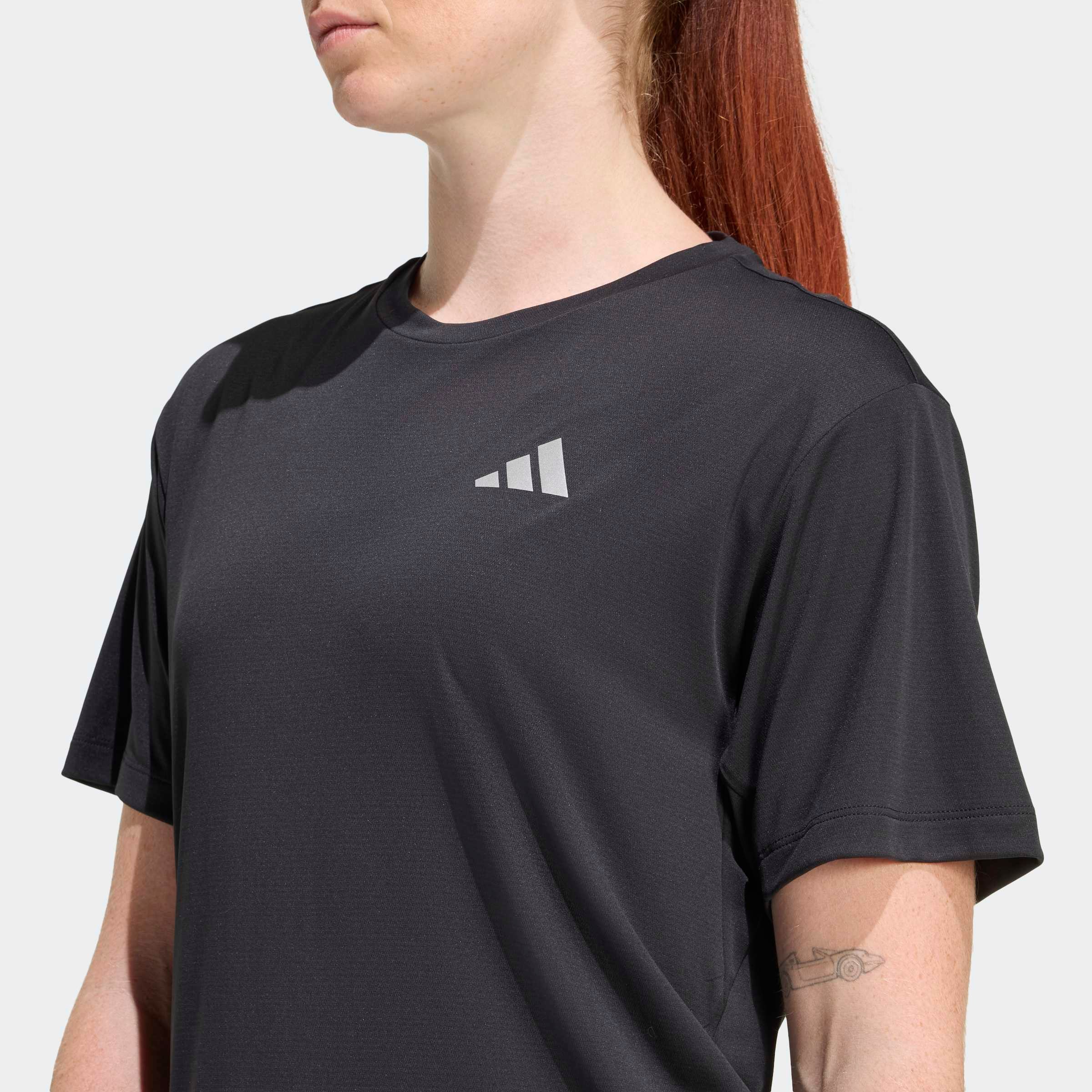adidas Performance T-shirt de course »RUN ESS TEE W« avec technologie climacool®, sans fermeture
