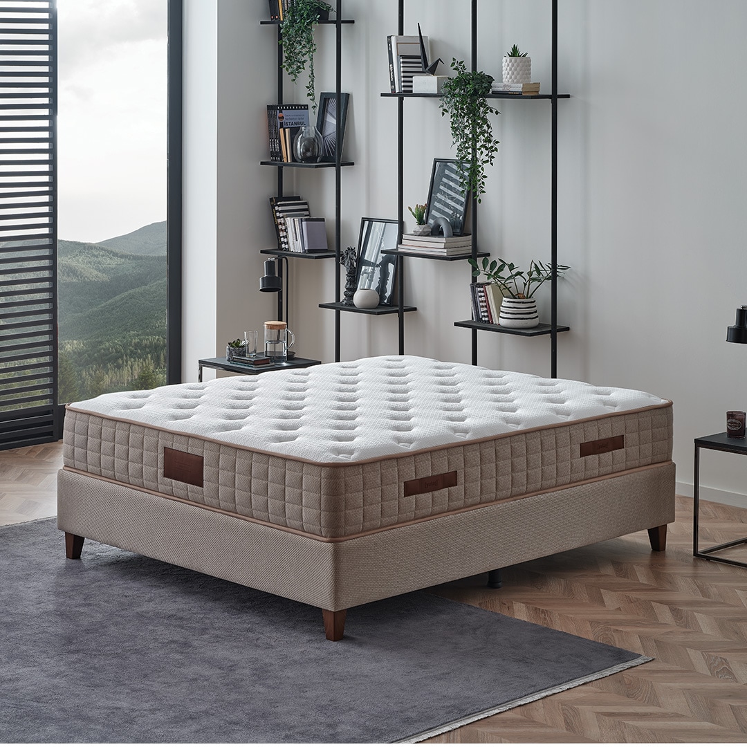 Yatas Bedding Taschenfederkernmatratze »Majestät Premium«, 30 cm hoch, 416 Federn, (1 St.), Matratze in 90x200 cm, 140x200 cm und weiteren Grössen
