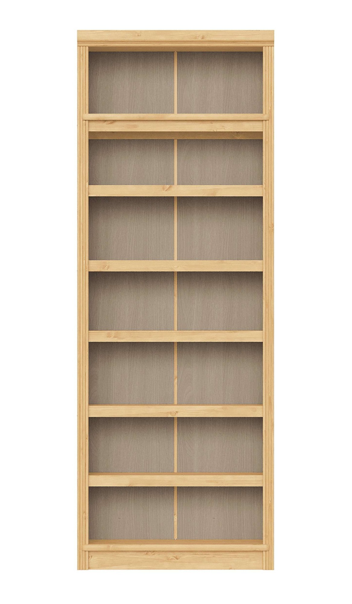 GOODproduct Bibliothek »Soeren 2 Regale á Breite 80 cm, Höhe 220 cm, Tiefe 29 cm« Set, 2 Stk. tlg. 2 Bücherregale - zusammen oder getrennt stellbar