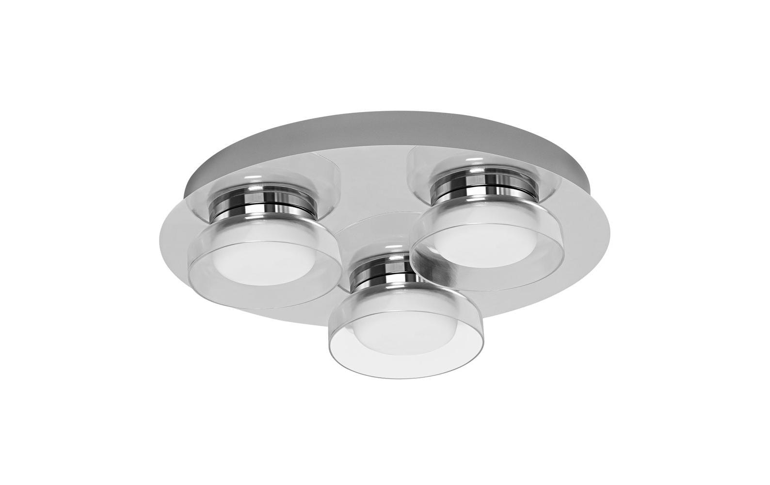 LED Deckenleuchte »SMART+ Orbis Round, 15 W, Chrome, Ø 30 cm« Kaltweiss Neutralweiss Tageslichtweiss Warmweiss