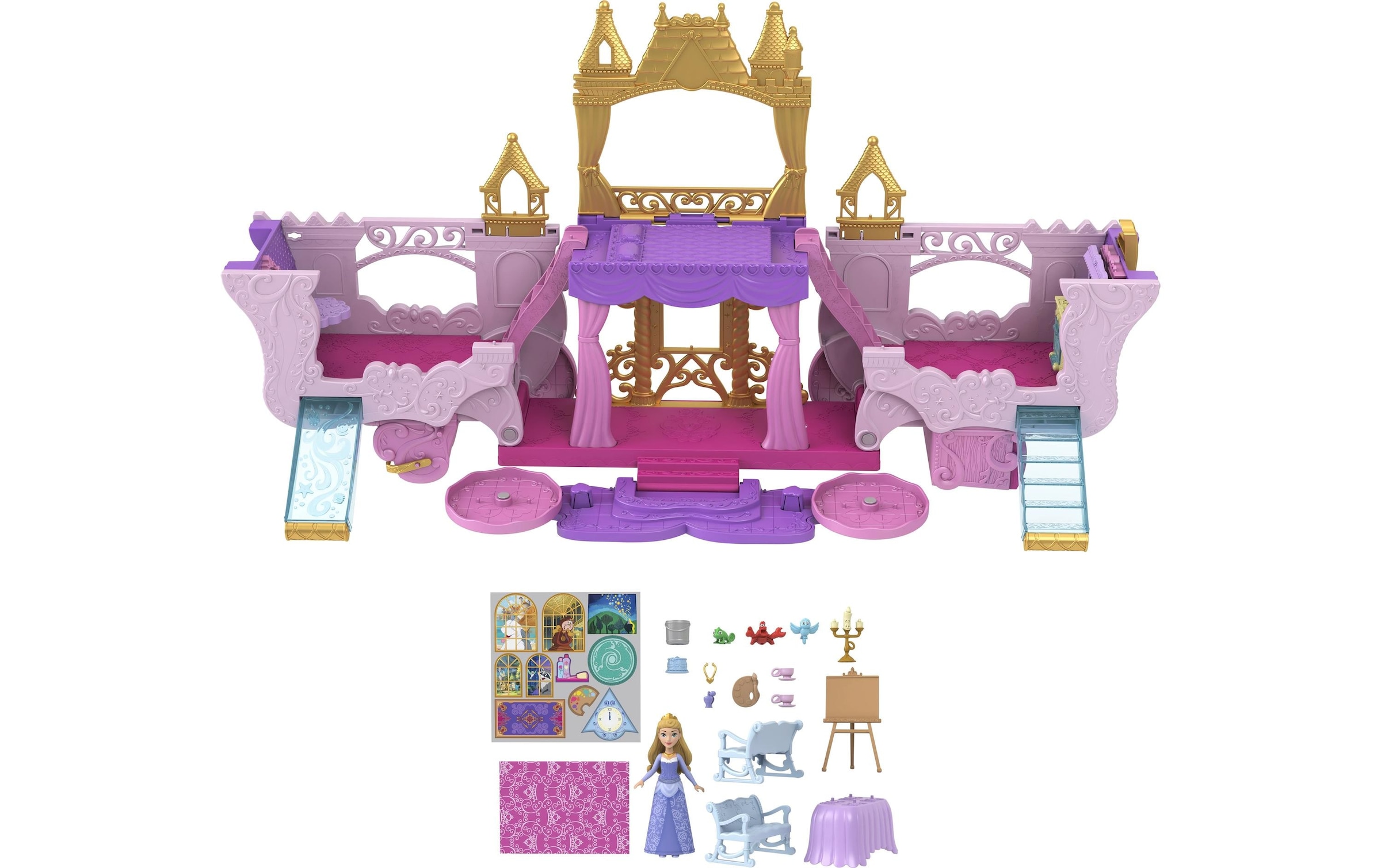 Disney Princess Puppenhaus »Disney Prinzessin Carriage to Castle«
