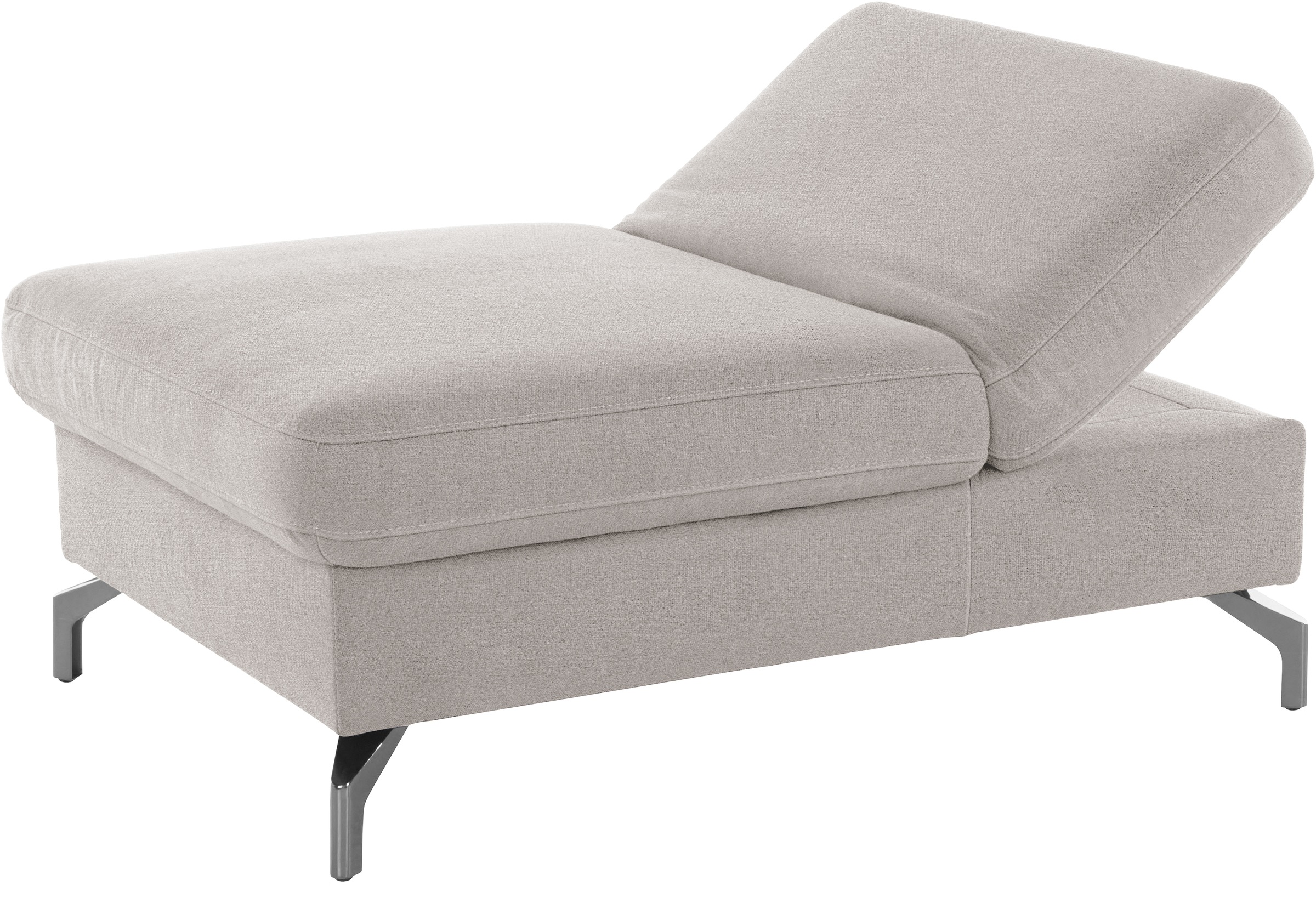 sit&more Hocker »Brisbane«, Fusshöhe 12 cm, mit Federkern und Klappfunktion