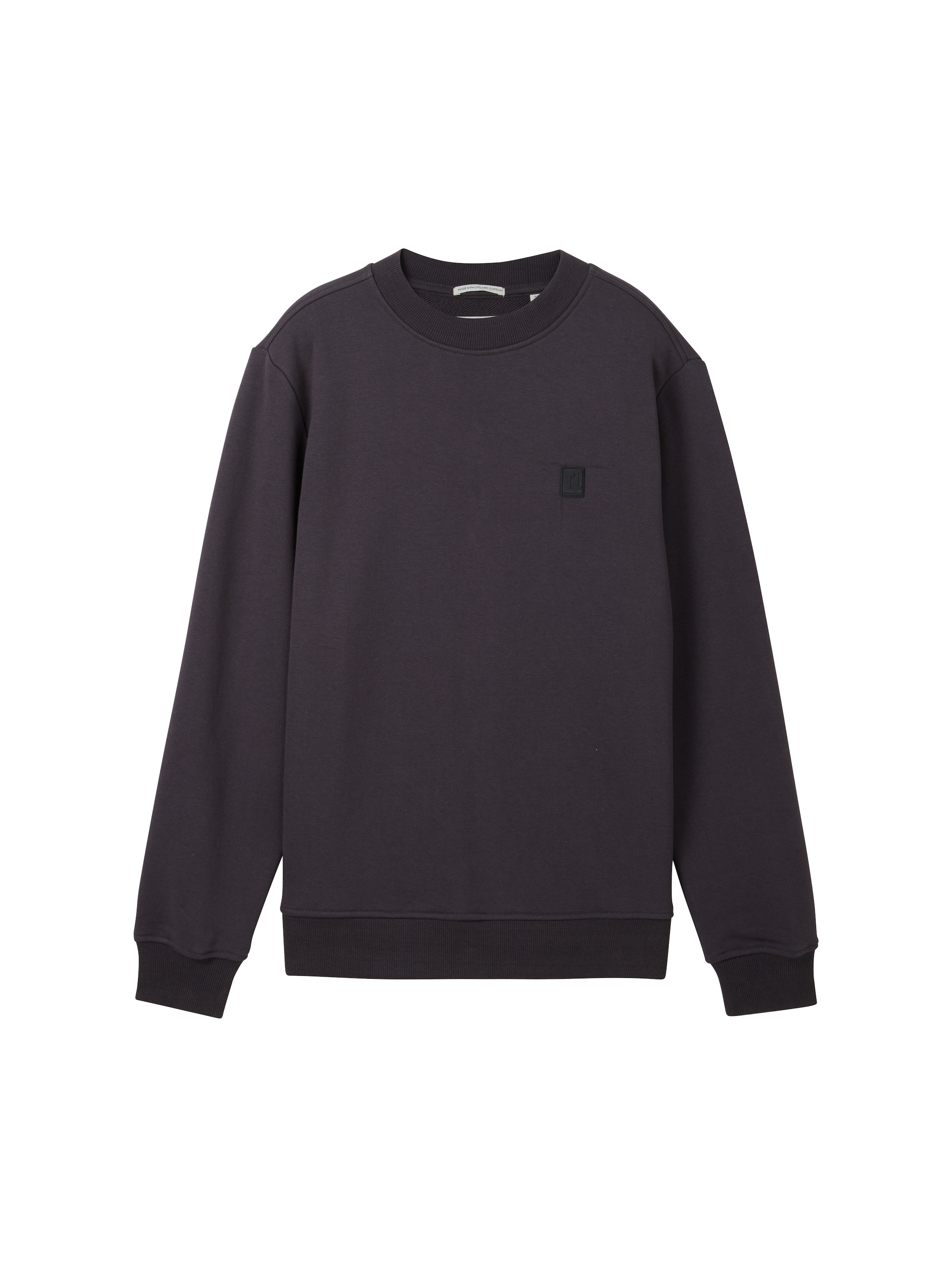 TOM TAILOR Sweat-shirt , avec badge logo
