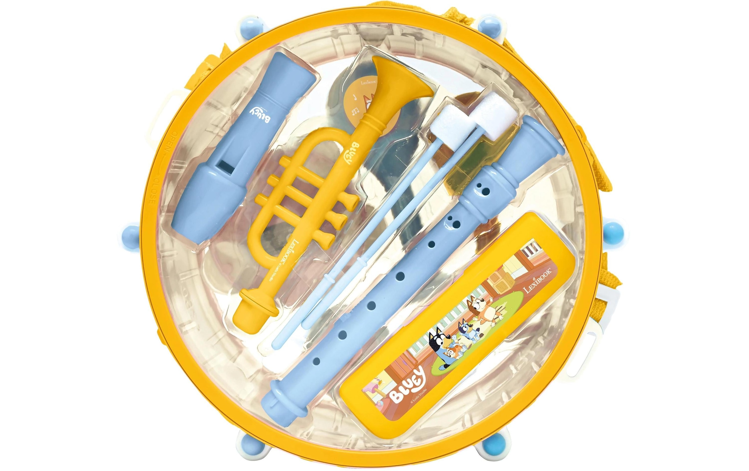 Lexibook® Jouet instrument de musique »Musikset Bluey 7-teilig«